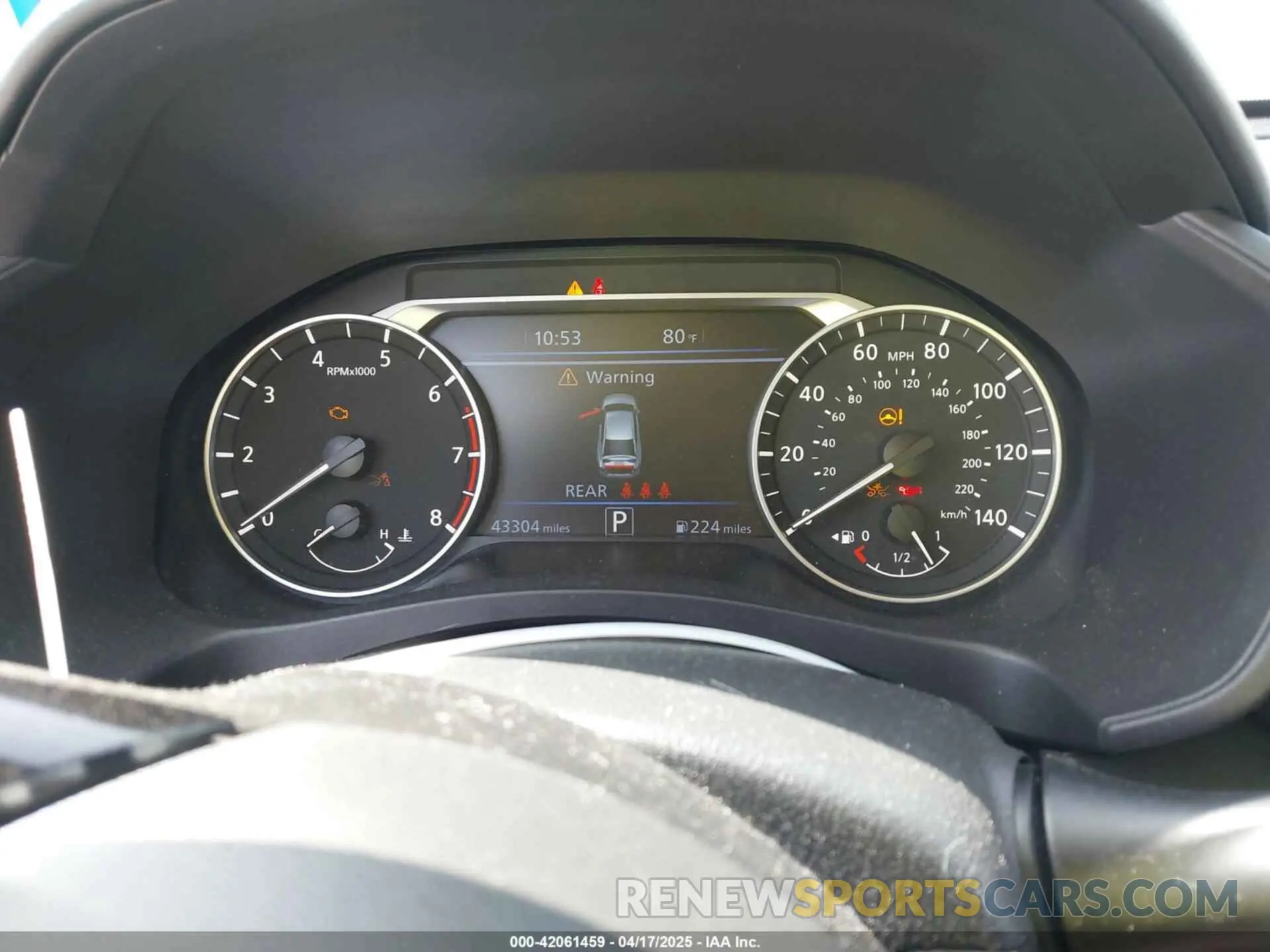 7 fotografías del automóvil dañado 1N4BL4EV7PN370313 NISSAN ALTIMA 2023