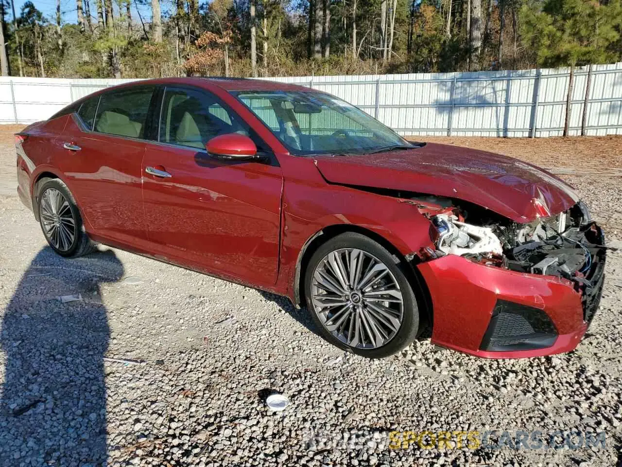 4 fotografías del automóvil dañado 1N4BL4EVXPN301566 NISSAN ALTIMA 2023