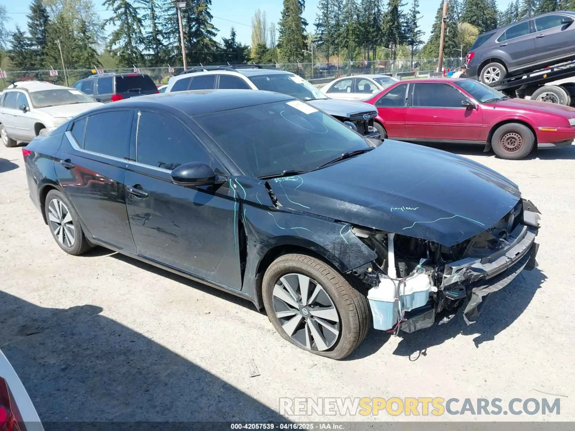 14 fotografías del automóvil dañado 1N4BL4EW8PN418006 NISSAN ALTIMA 2023