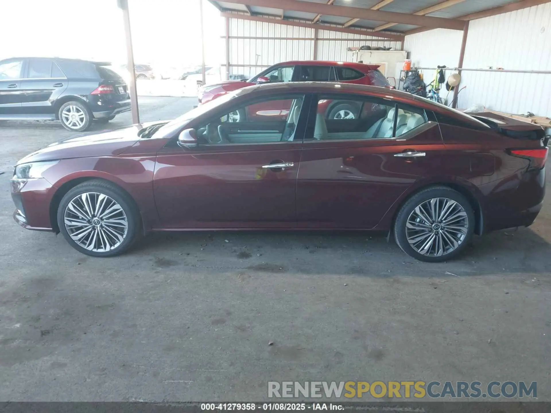 14 fotografías del automóvil dañado 1N4BL4EW9PN397084 NISSAN ALTIMA 2023