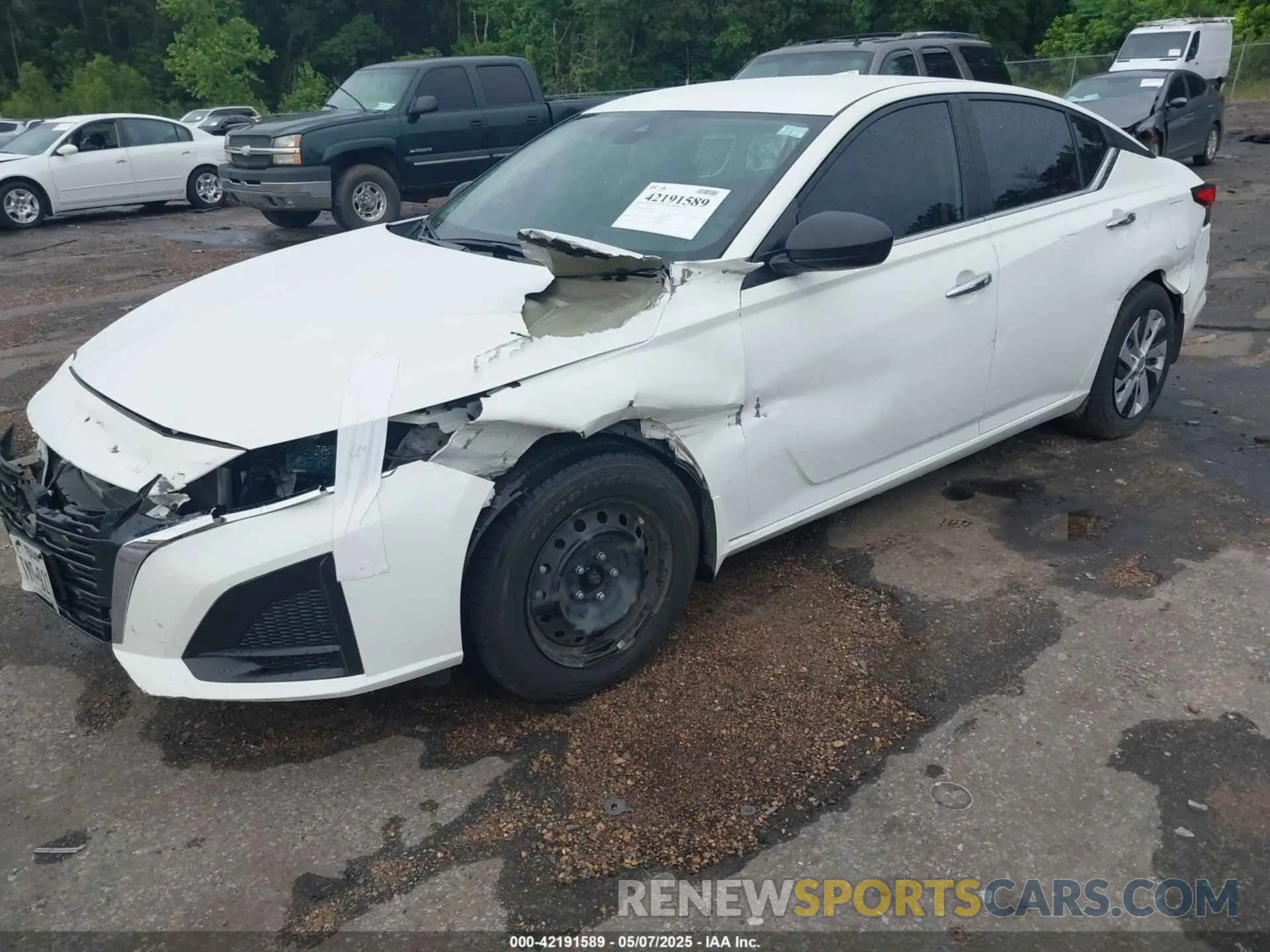 2 fotografías del automóvil dañado 1N4BL4BV7RN325606 NISSAN ALTIMA 2024