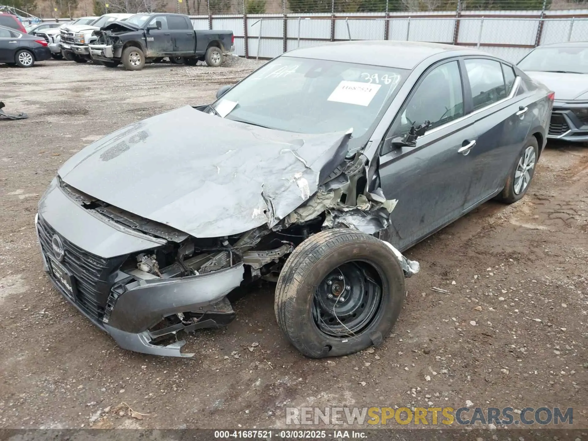 2 fotografías del automóvil dañado 1N4BL4BV9RN353987 NISSAN ALTIMA 2024