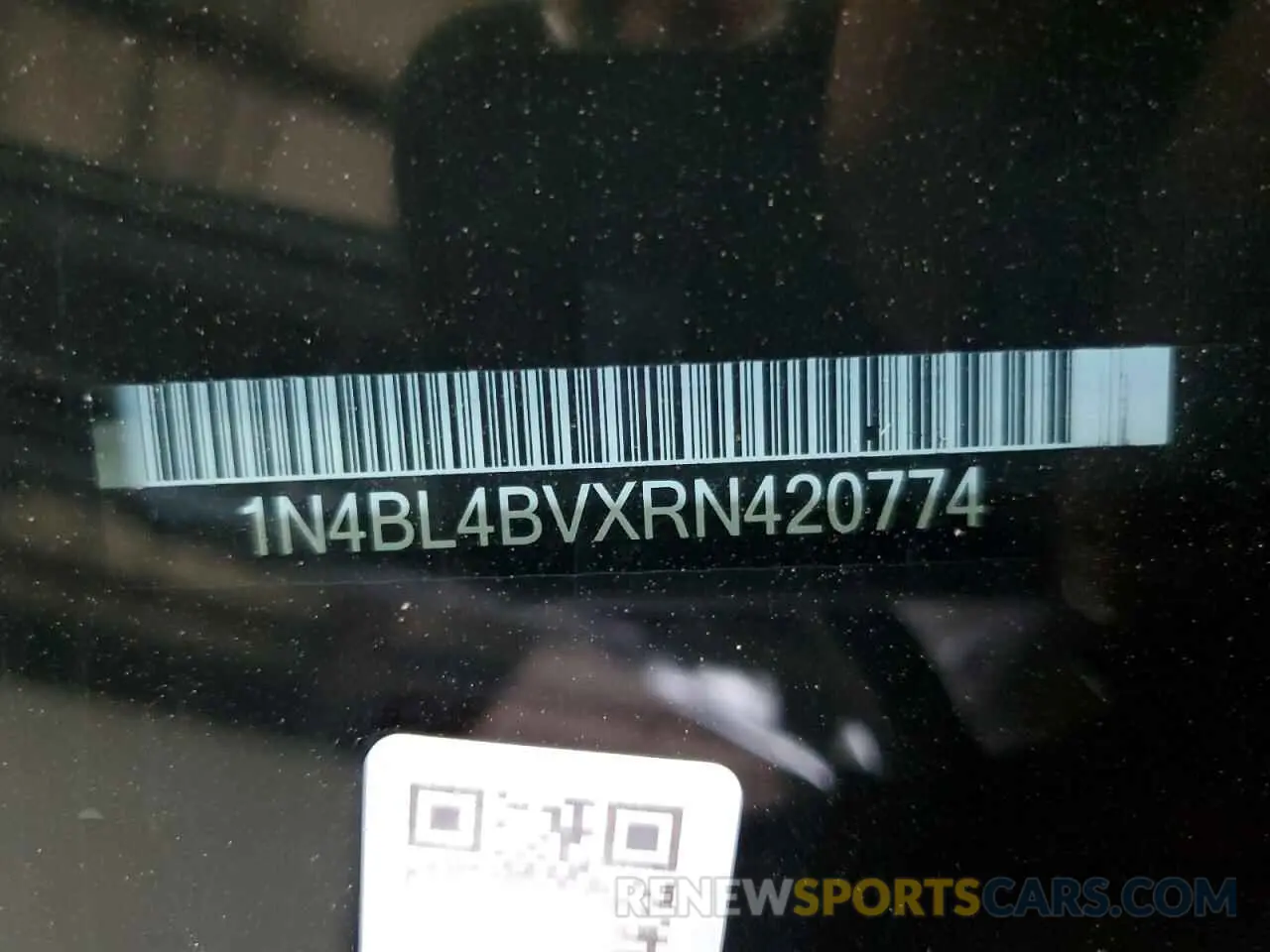 12 fotografías del automóvil dañado 1N4BL4BVXRN420774 NISSAN ALTIMA 2024