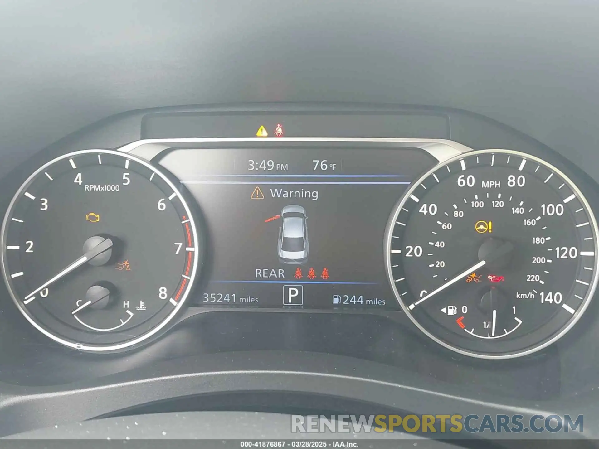 7 fotografías del automóvil dañado 1N4BL4CV0RN364178 NISSAN ALTIMA 2024