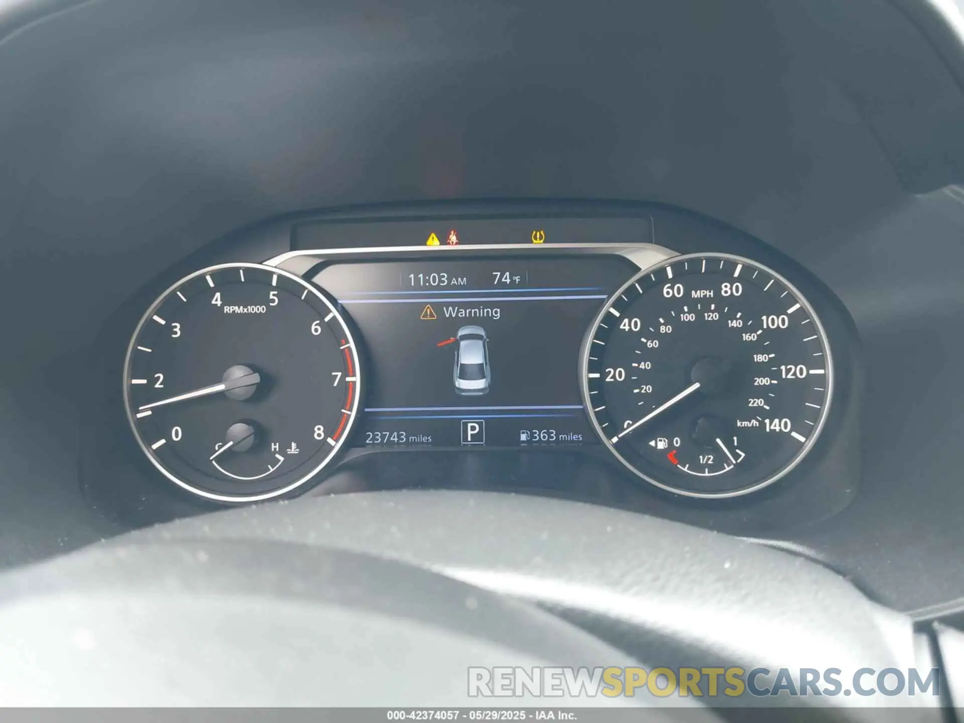 7 fotografías del automóvil dañado 1N4BL4CV1RN395164 NISSAN ALTIMA 2024