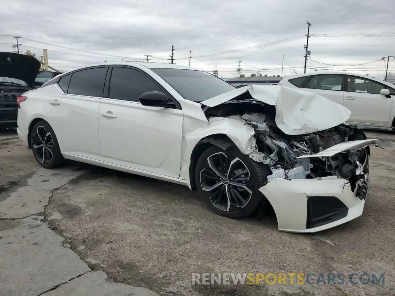 4 fotografías del automóvil dañado 1N4BL4CV7RN350049 NISSAN ALTIMA 2024