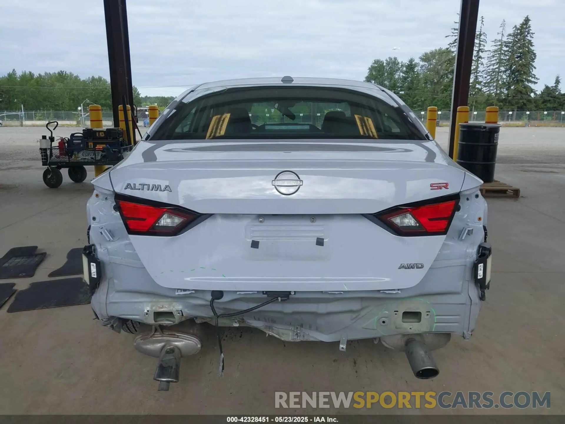 17 fotografías del automóvil dañado 1N4BL4CW5RN373287 NISSAN ALTIMA 2024