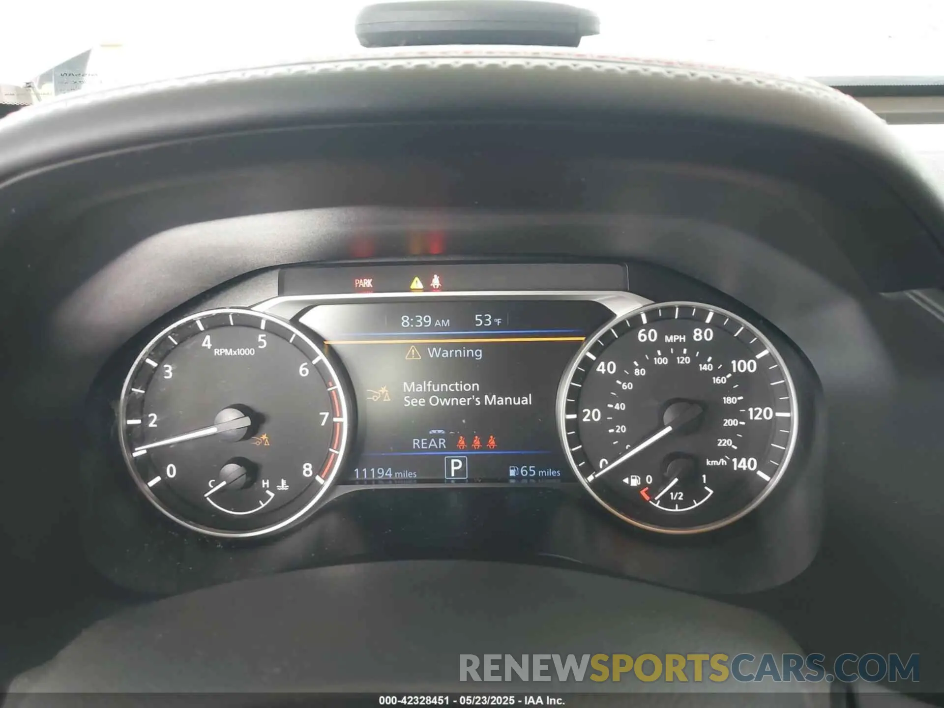 7 fotografías del automóvil dañado 1N4BL4CW5RN373287 NISSAN ALTIMA 2024