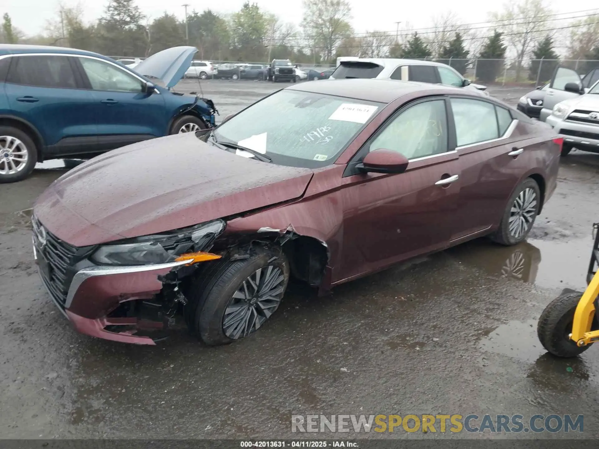 2 fotografías del automóvil dañado 1N4BL4DV0RN400000 NISSAN ALTIMA 2024