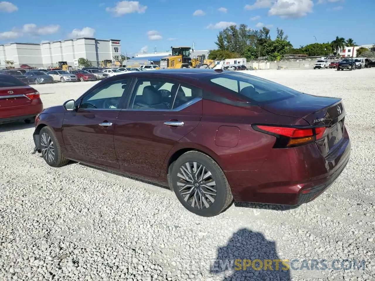 2 fotografías del automóvil dañado 1N4BL4DV1RN337019 NISSAN ALTIMA 2024