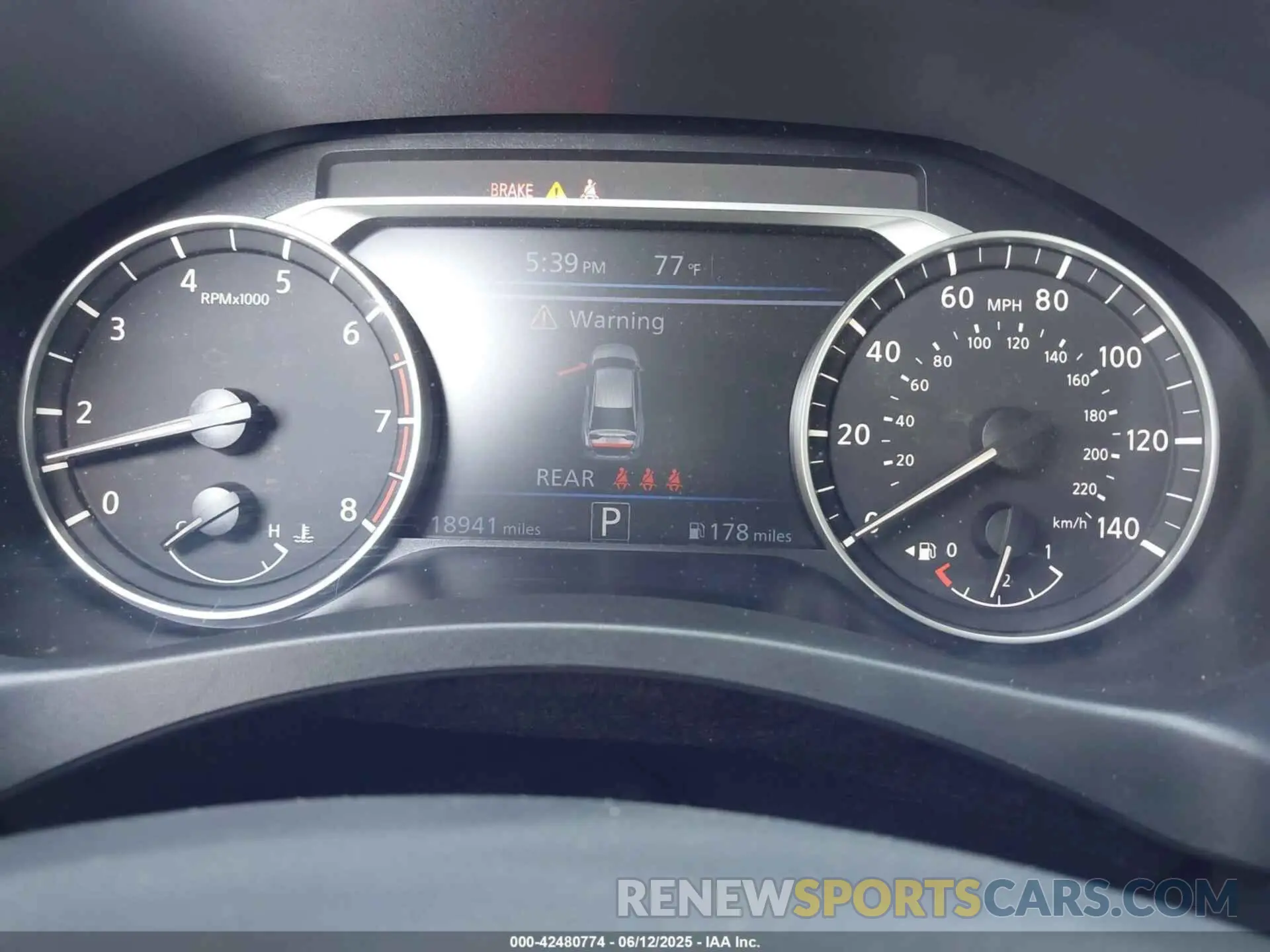 7 fotografías del automóvil dañado 1N4BL4DV1RN360574 NISSAN ALTIMA 2024