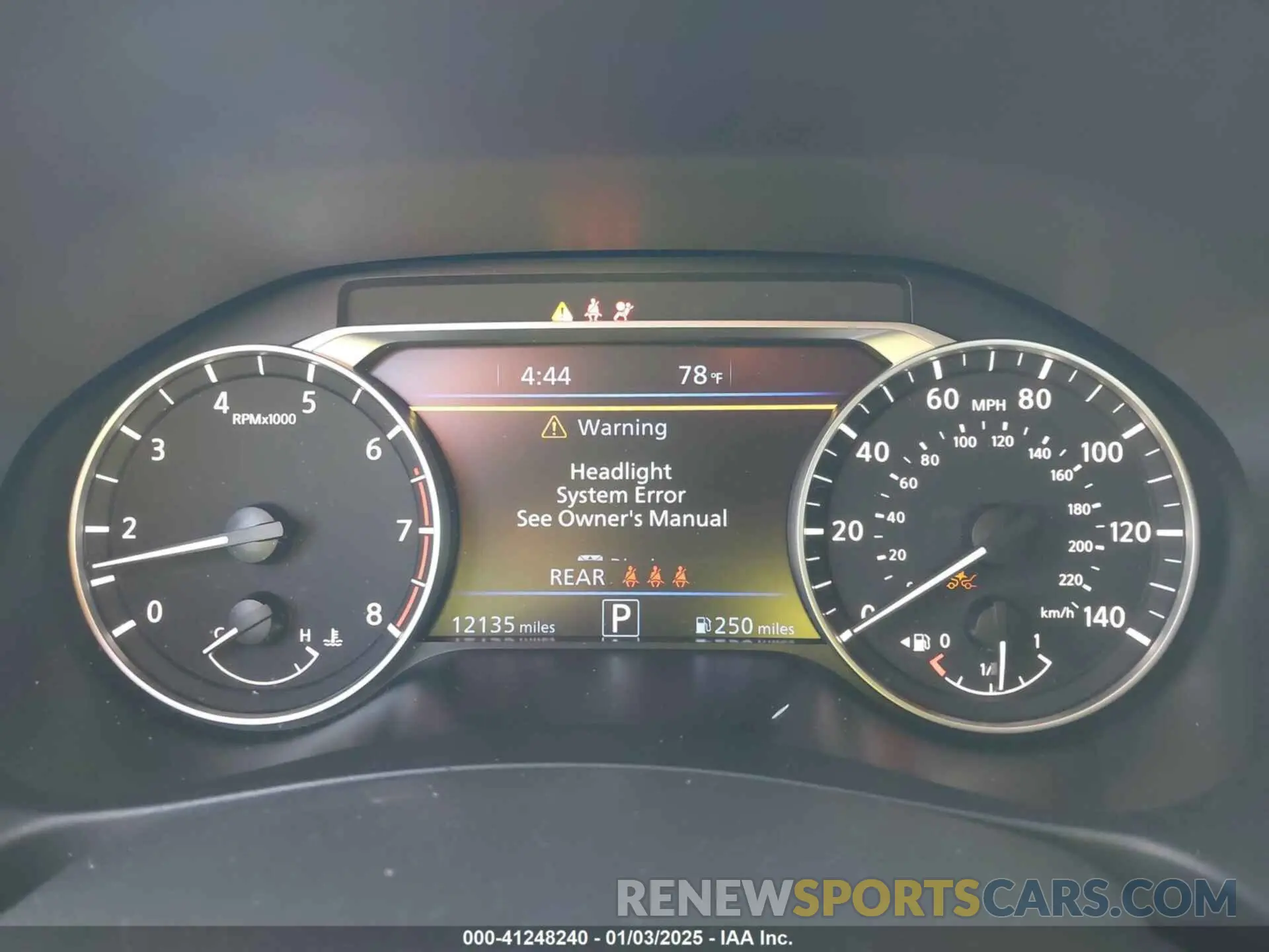 6 fotografías del automóvil dañado 1N4BL4DV1RN399407 NISSAN ALTIMA 2024