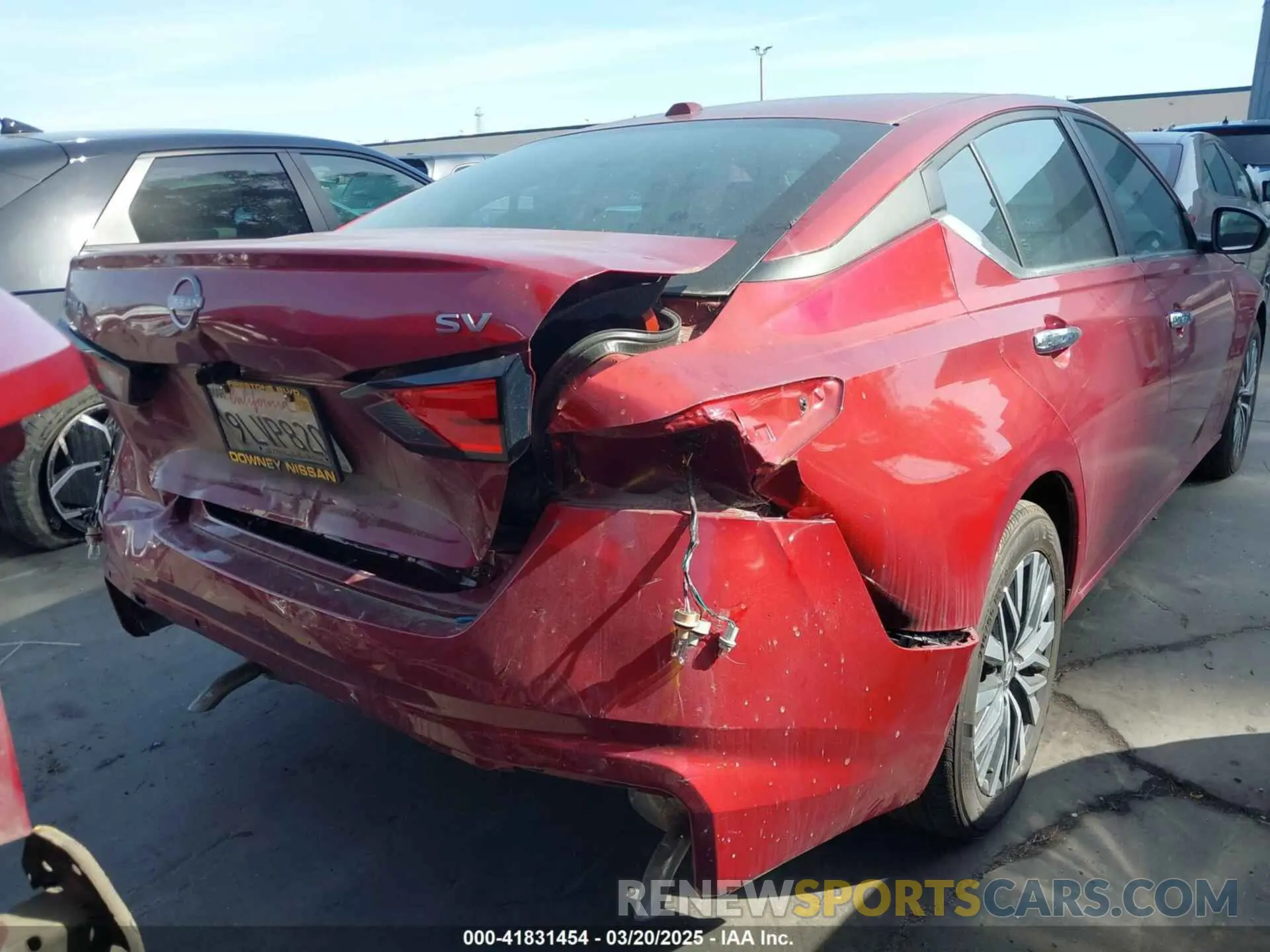 4 fotografías del automóvil dañado 1N4BL4DV3RN355036 NISSAN ALTIMA 2024