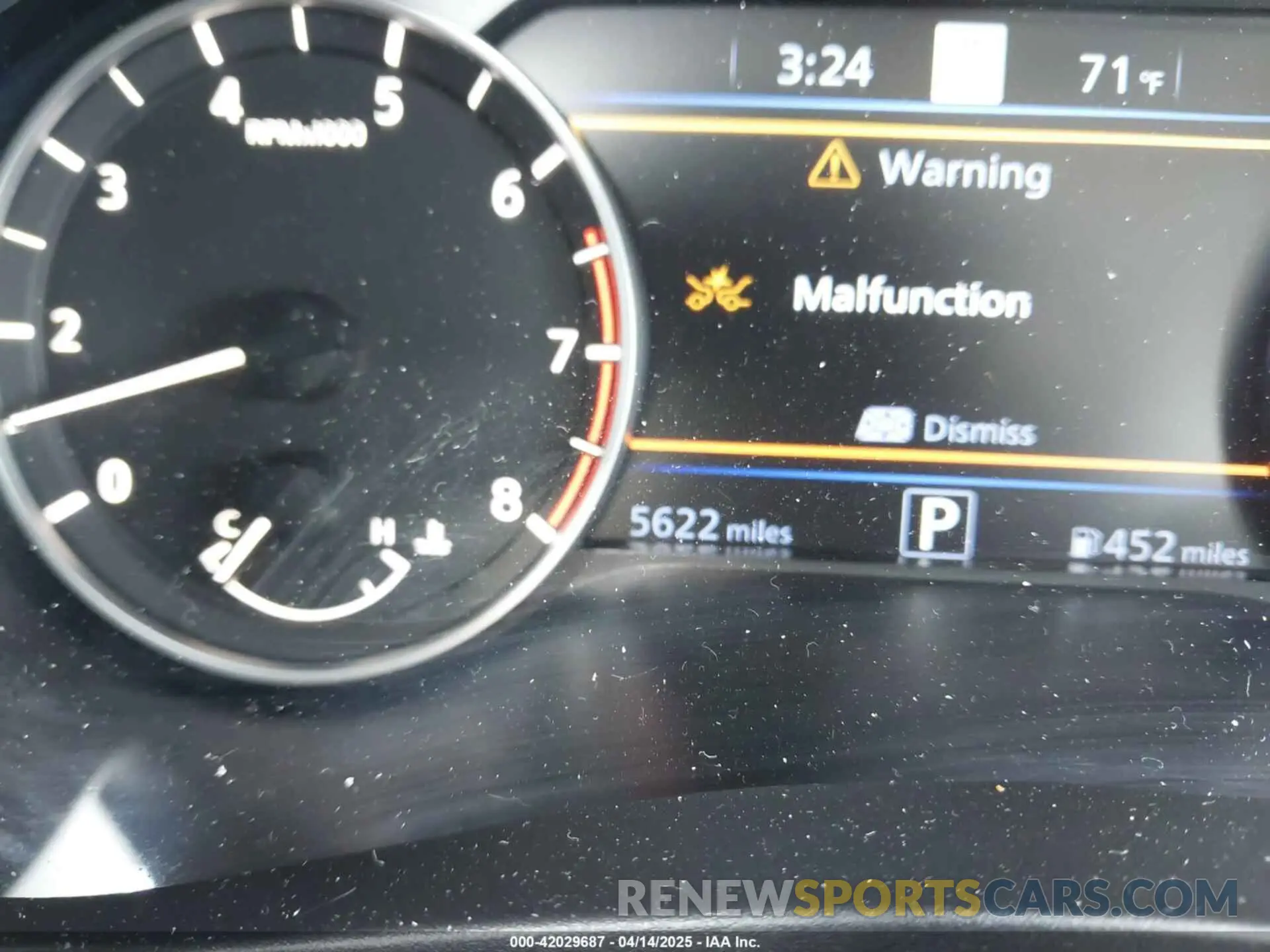 14 fotografías del automóvil dañado 1N4BL4DV4RN344997 NISSAN ALTIMA 2024
