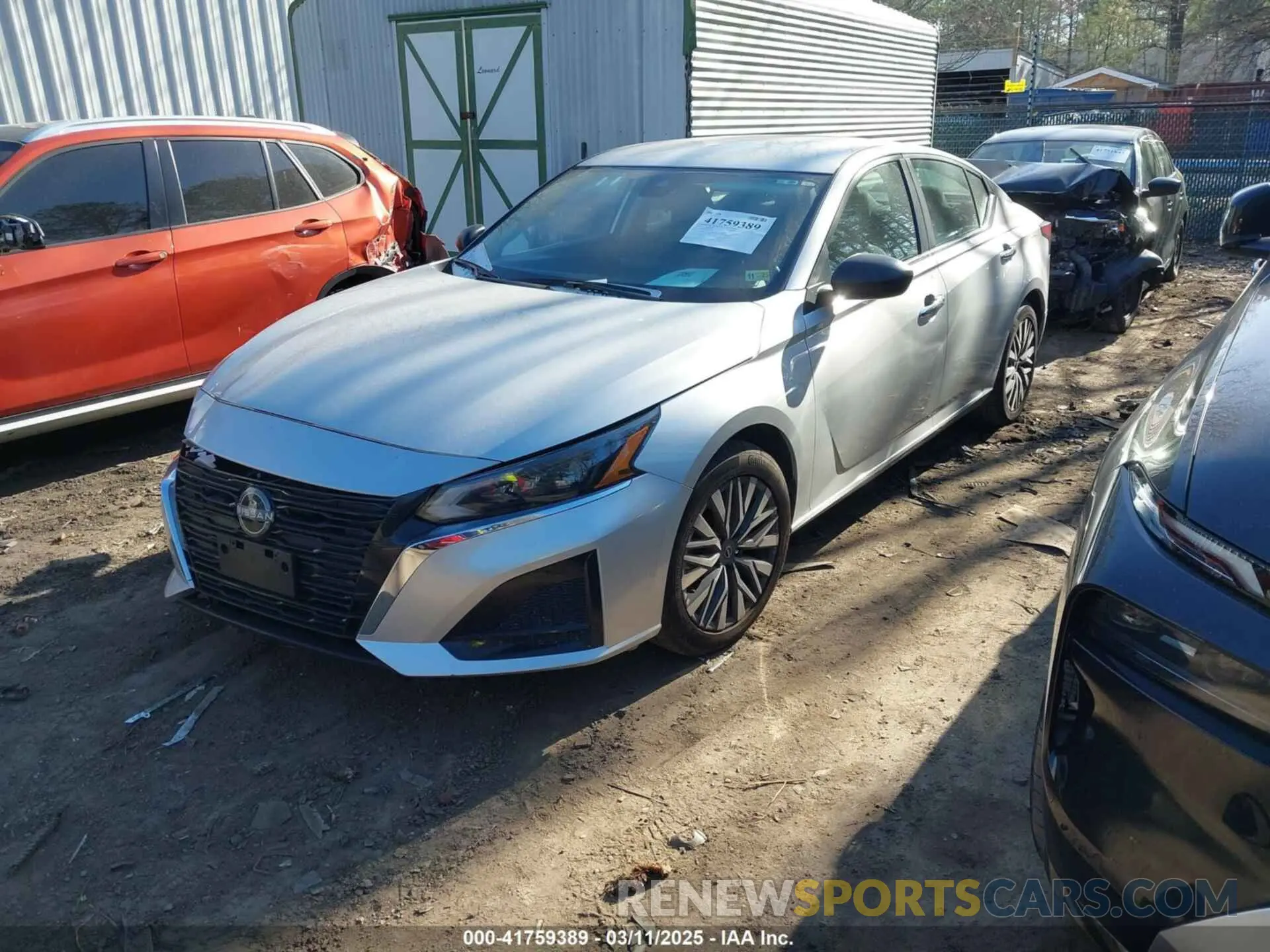 2 fotografías del automóvil dañado 1N4BL4DV4RN346765 NISSAN ALTIMA 2024