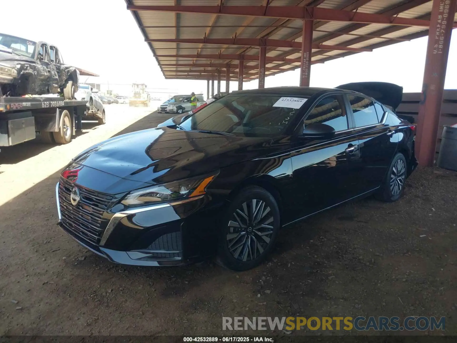 2 fotografías del automóvil dañado 1N4BL4DV7RN326445 NISSAN ALTIMA 2024
