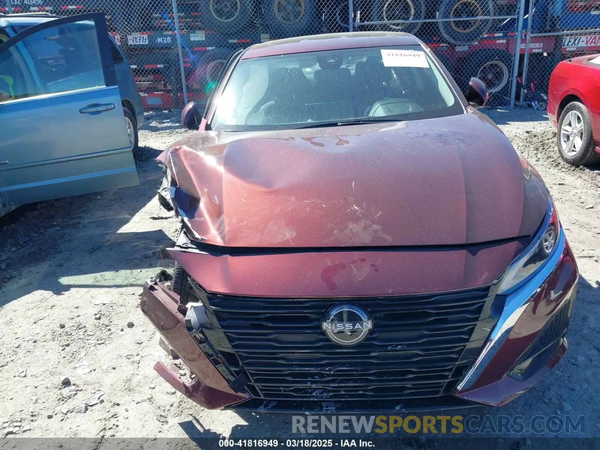 13 fotografías del automóvil dañado 1N4BL4DV7RN350972 NISSAN ALTIMA 2024