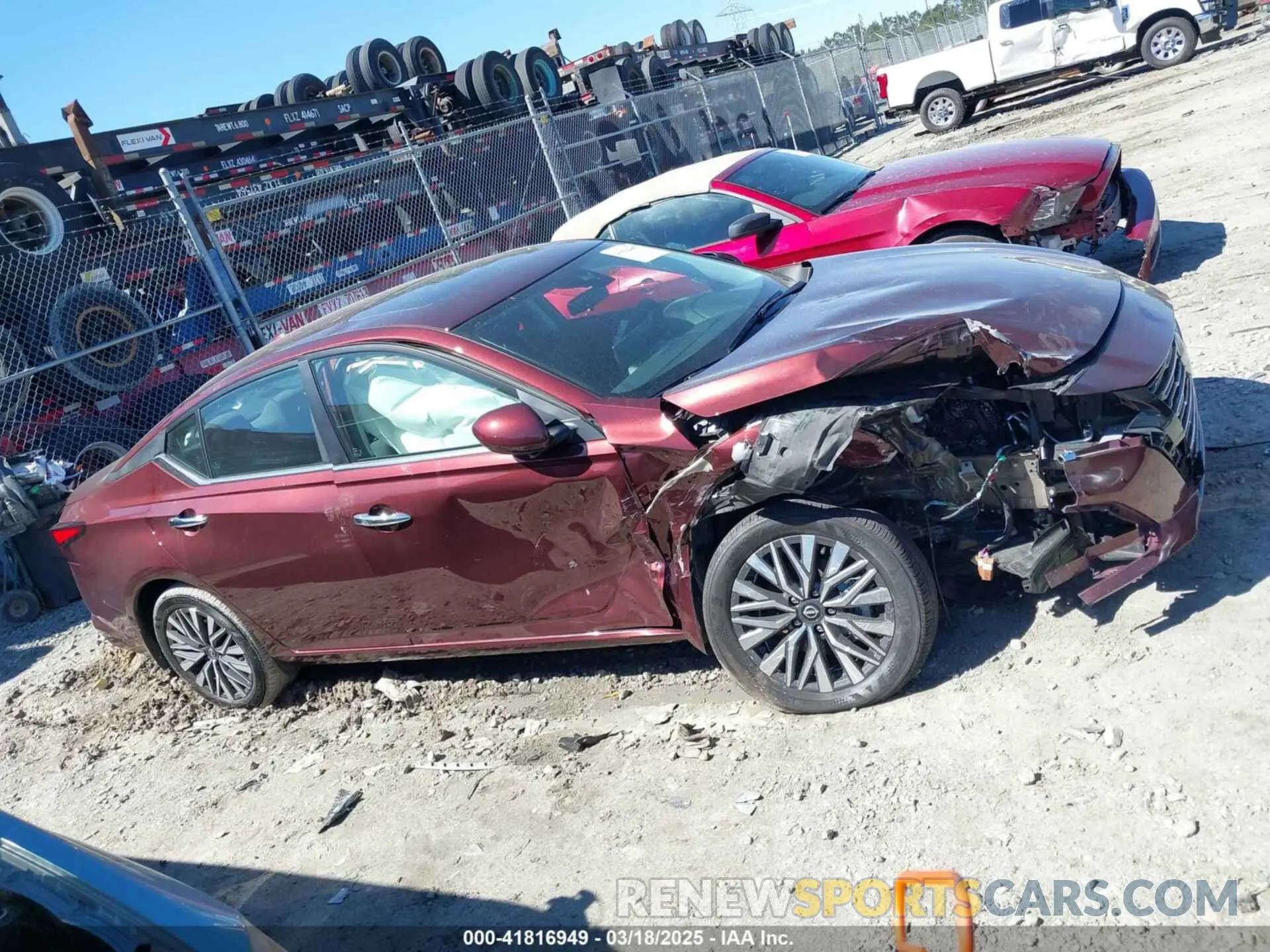 14 fotografías del automóvil dañado 1N4BL4DV7RN350972 NISSAN ALTIMA 2024