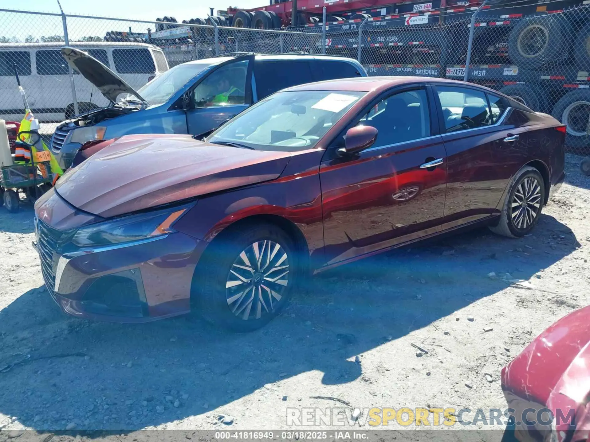 2 fotografías del automóvil dañado 1N4BL4DV7RN350972 NISSAN ALTIMA 2024