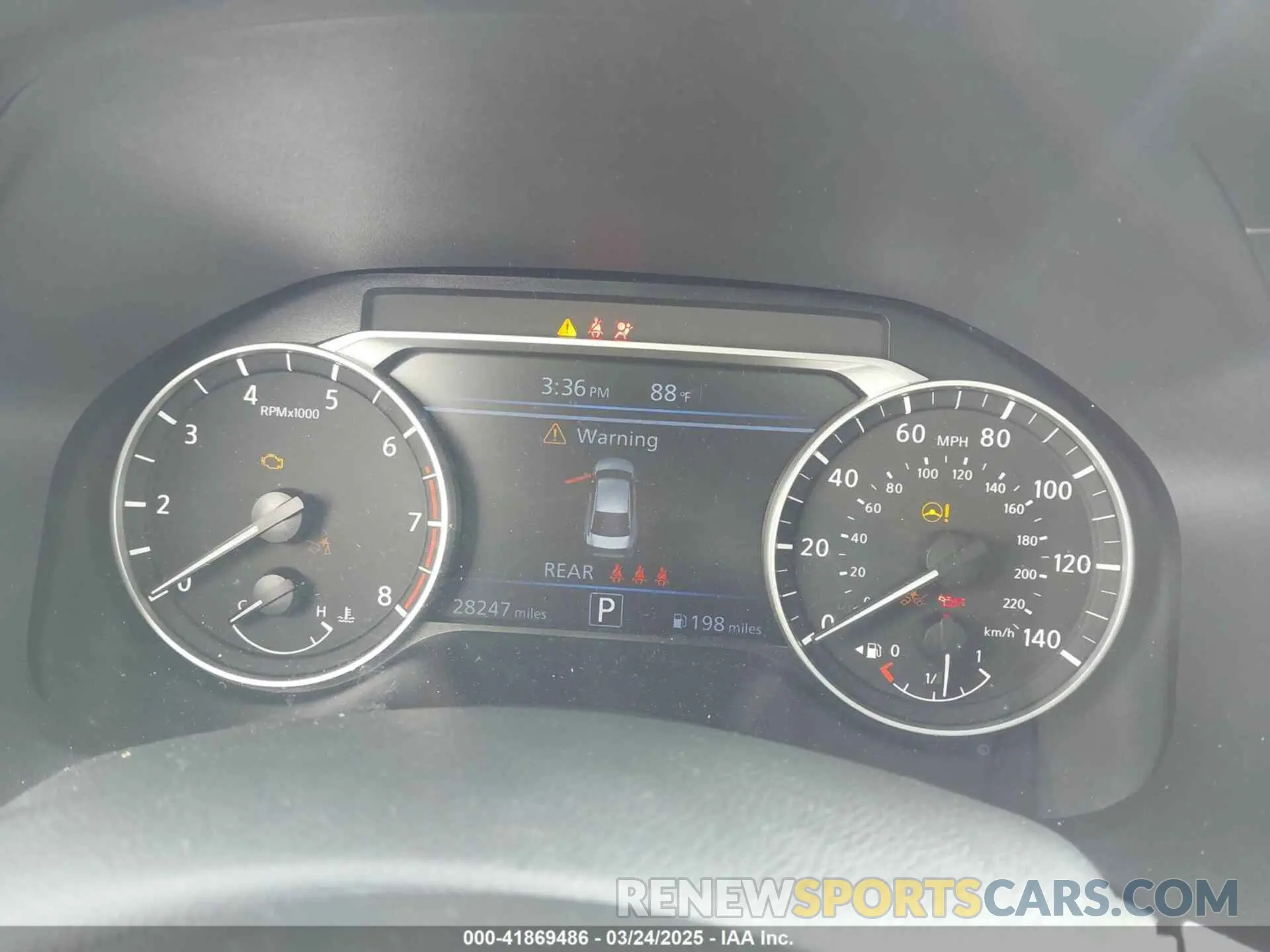 7 fotografías del automóvil dañado 1N4BL4DV8RN314336 NISSAN ALTIMA 2024