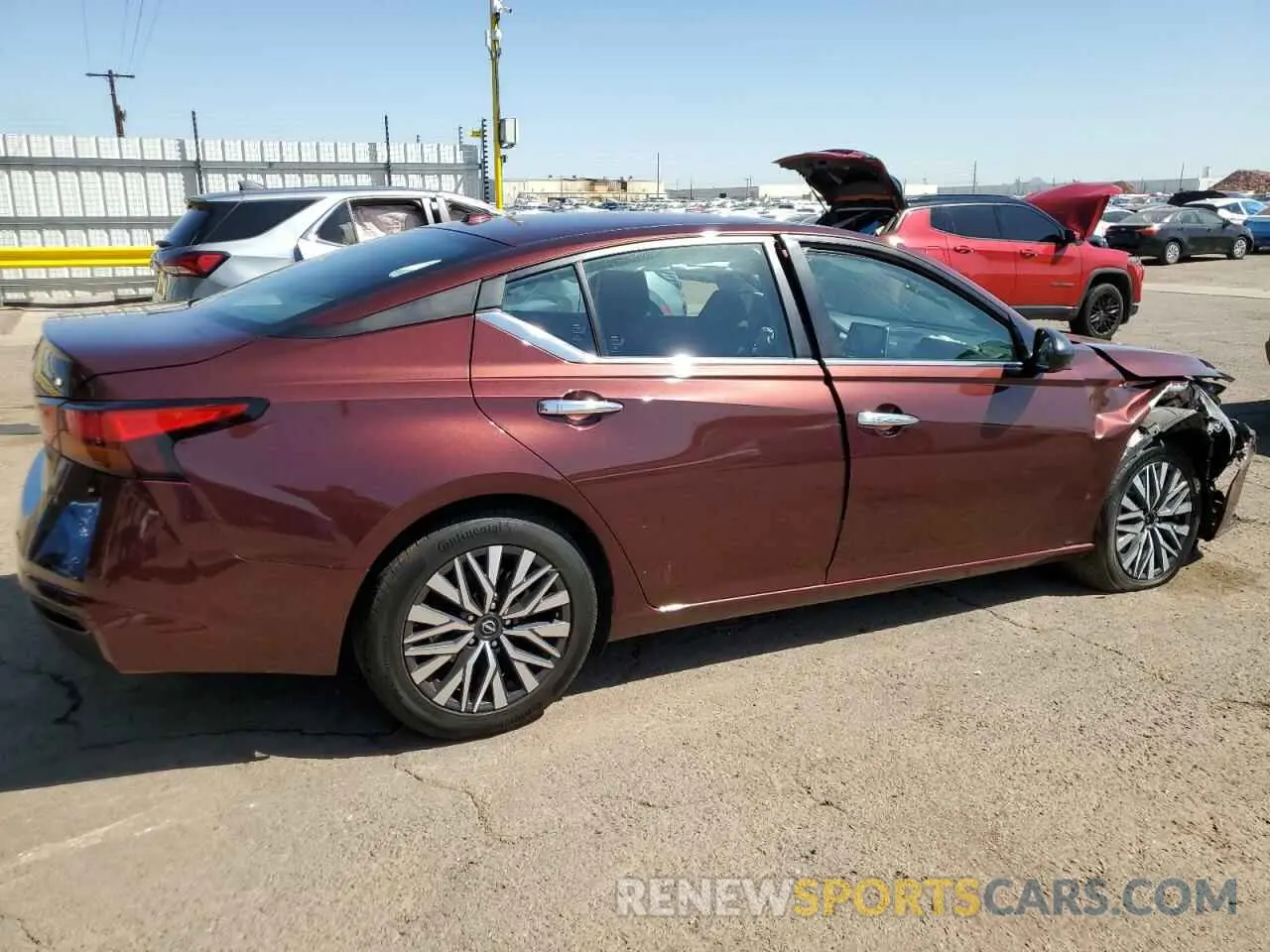 3 fotografías del automóvil dañado 1N4BL4DV9RN309582 NISSAN ALTIMA 2024