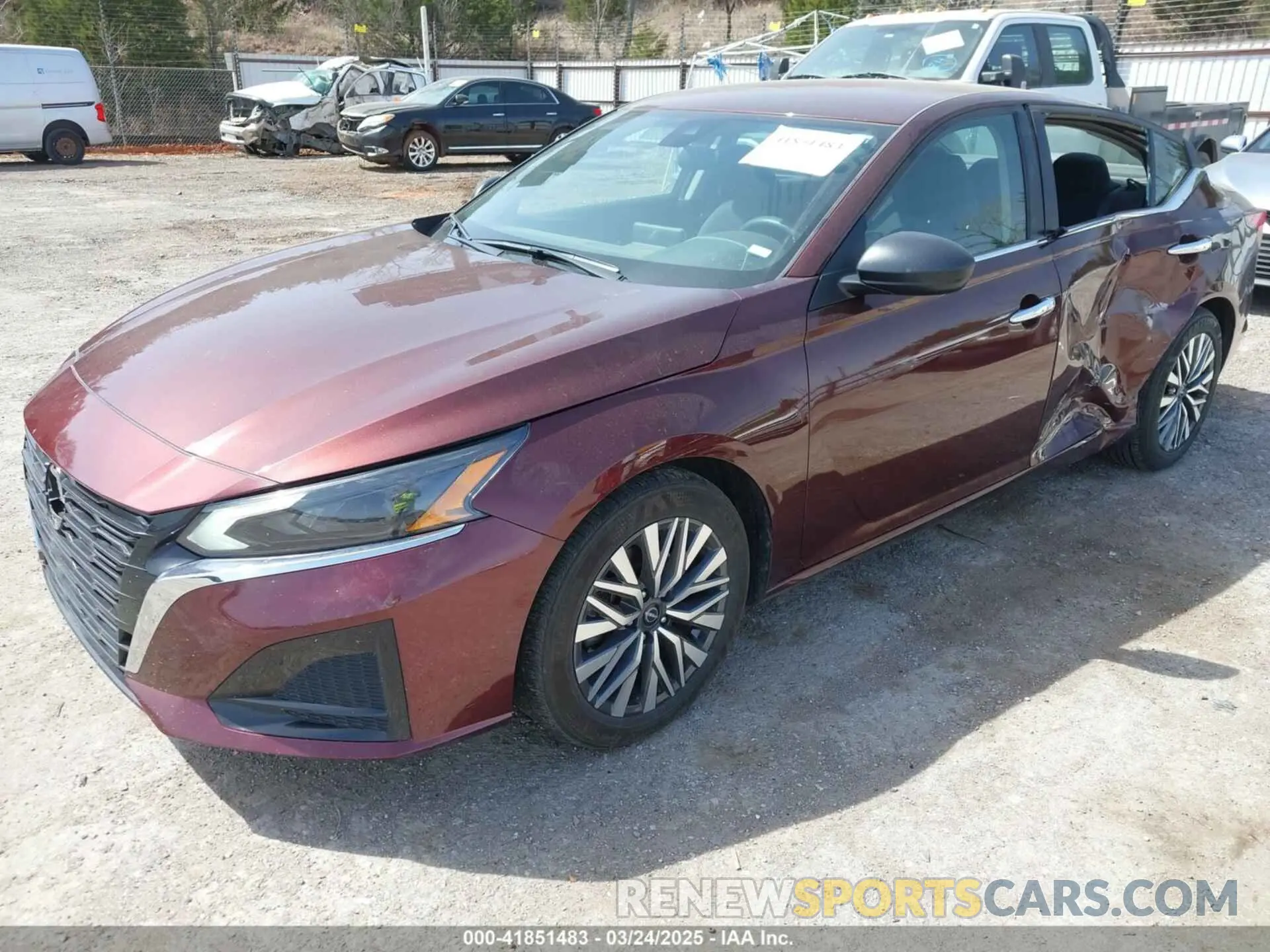 2 fotografías del automóvil dañado 1N4BL4DV9RN372665 NISSAN ALTIMA 2024