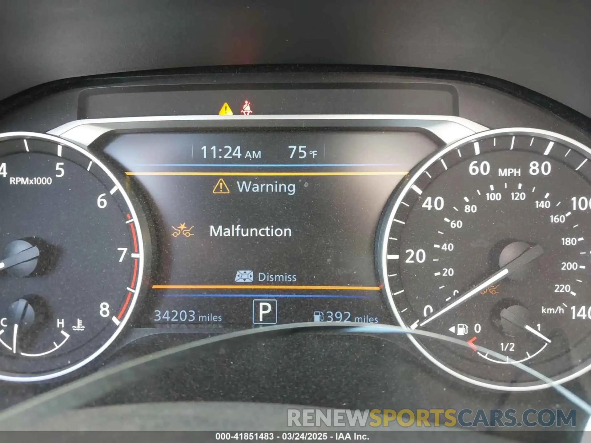 7 fotografías del automóvil dañado 1N4BL4DV9RN372665 NISSAN ALTIMA 2024