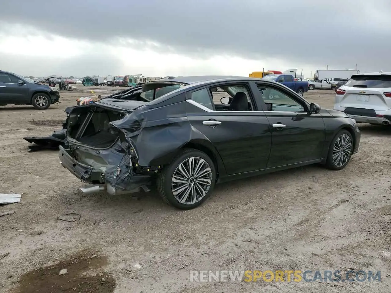 3 fotografías del automóvil dañado 1N4BL4EV0RN307900 NISSAN ALTIMA 2024