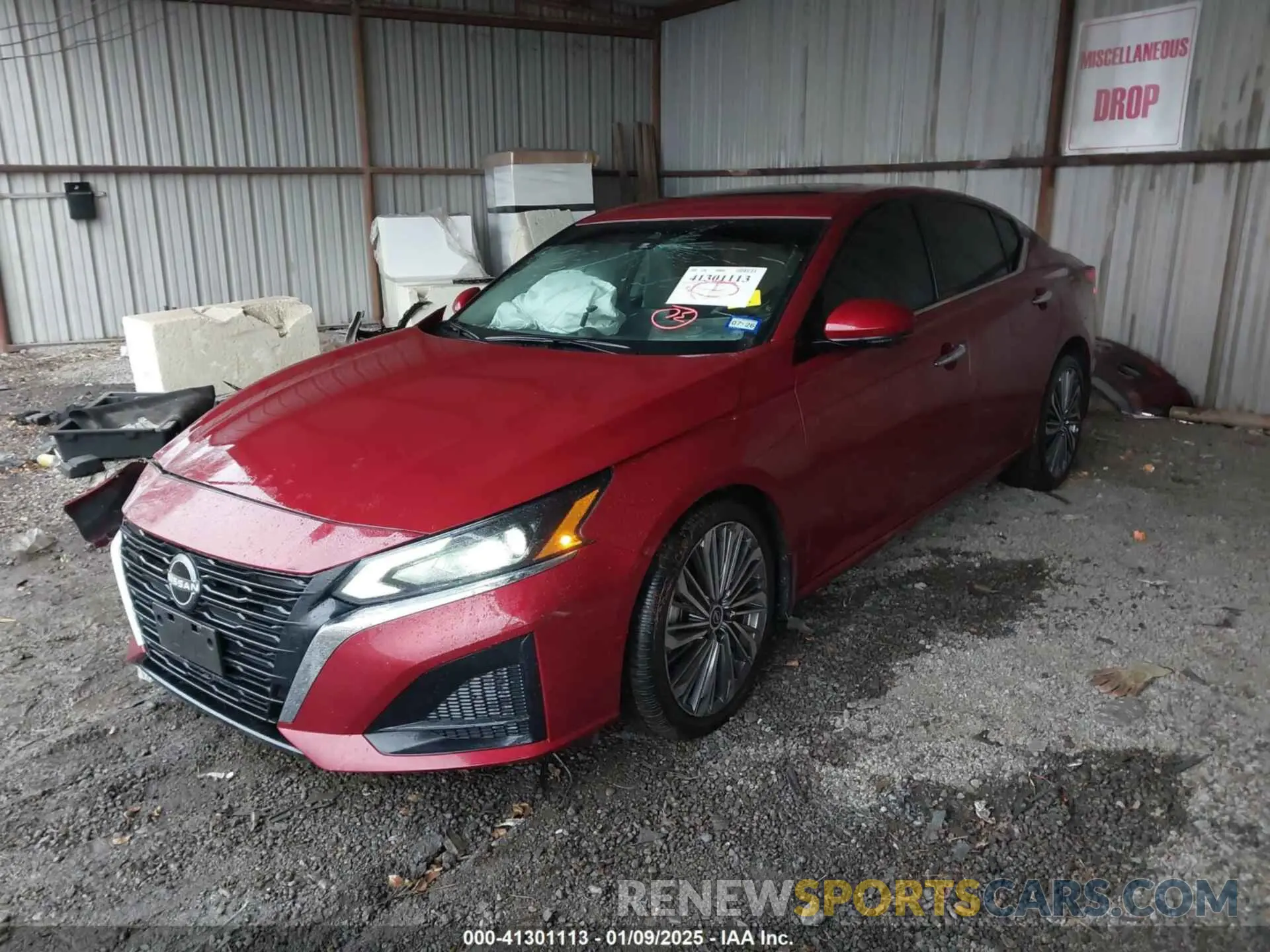 2 fotografías del automóvil dañado 1N4BL4EV8RN416119 NISSAN ALTIMA 2024