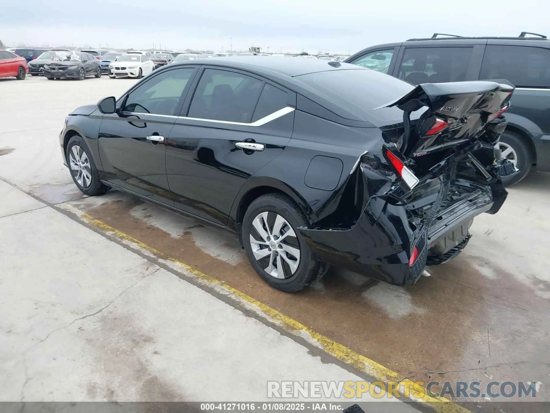 3 fotografías del automóvil dañado 1N4BL4BV4SN305268 NISSAN ALTIMA 2025
