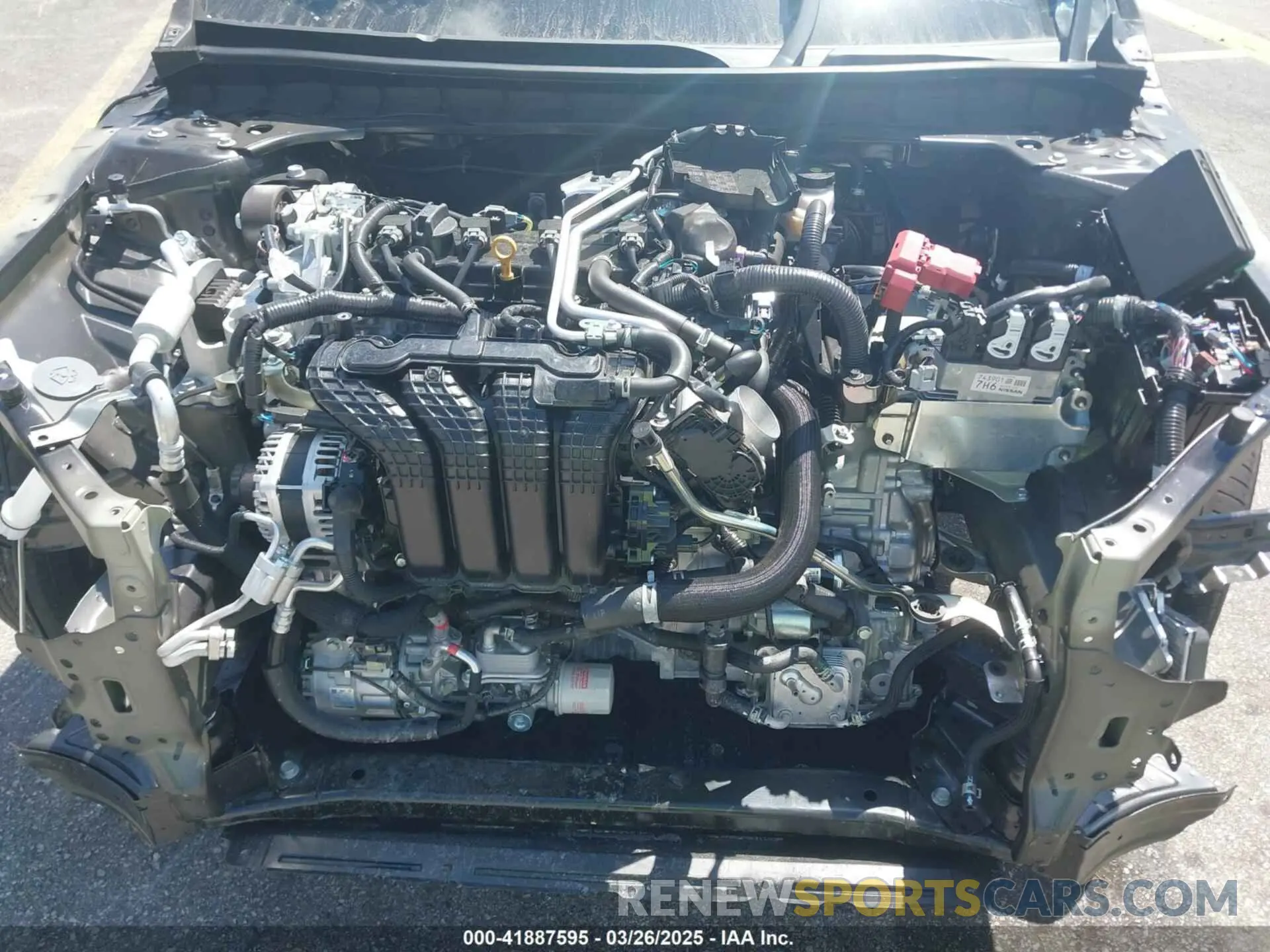 10 fotografías del automóvil dañado 1N4BL4CV4SN363170 NISSAN ALTIMA 2025