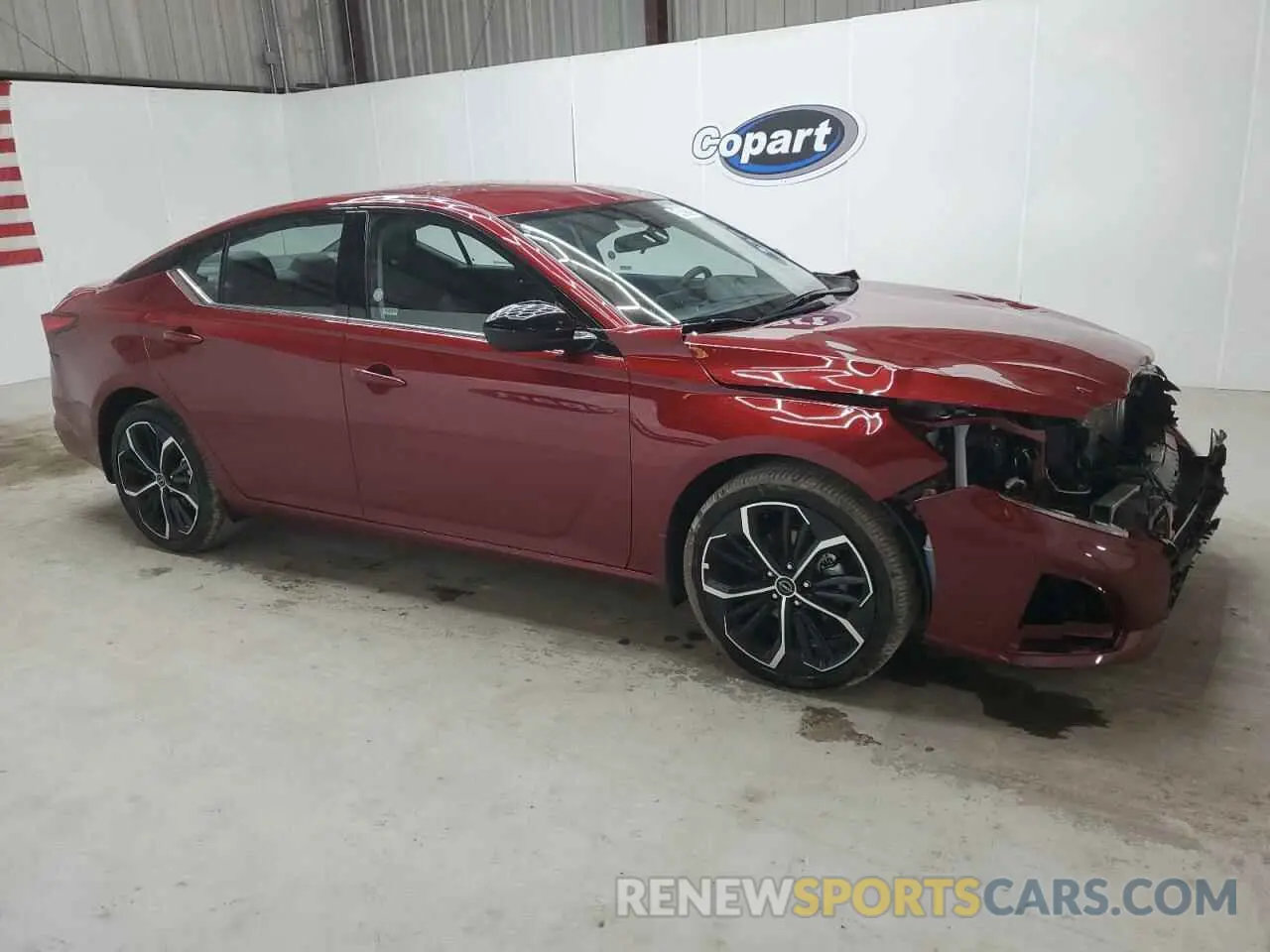 4 fotografías del automóvil dañado 1N4BL4CW5SN341722 NISSAN ALTIMA 2025