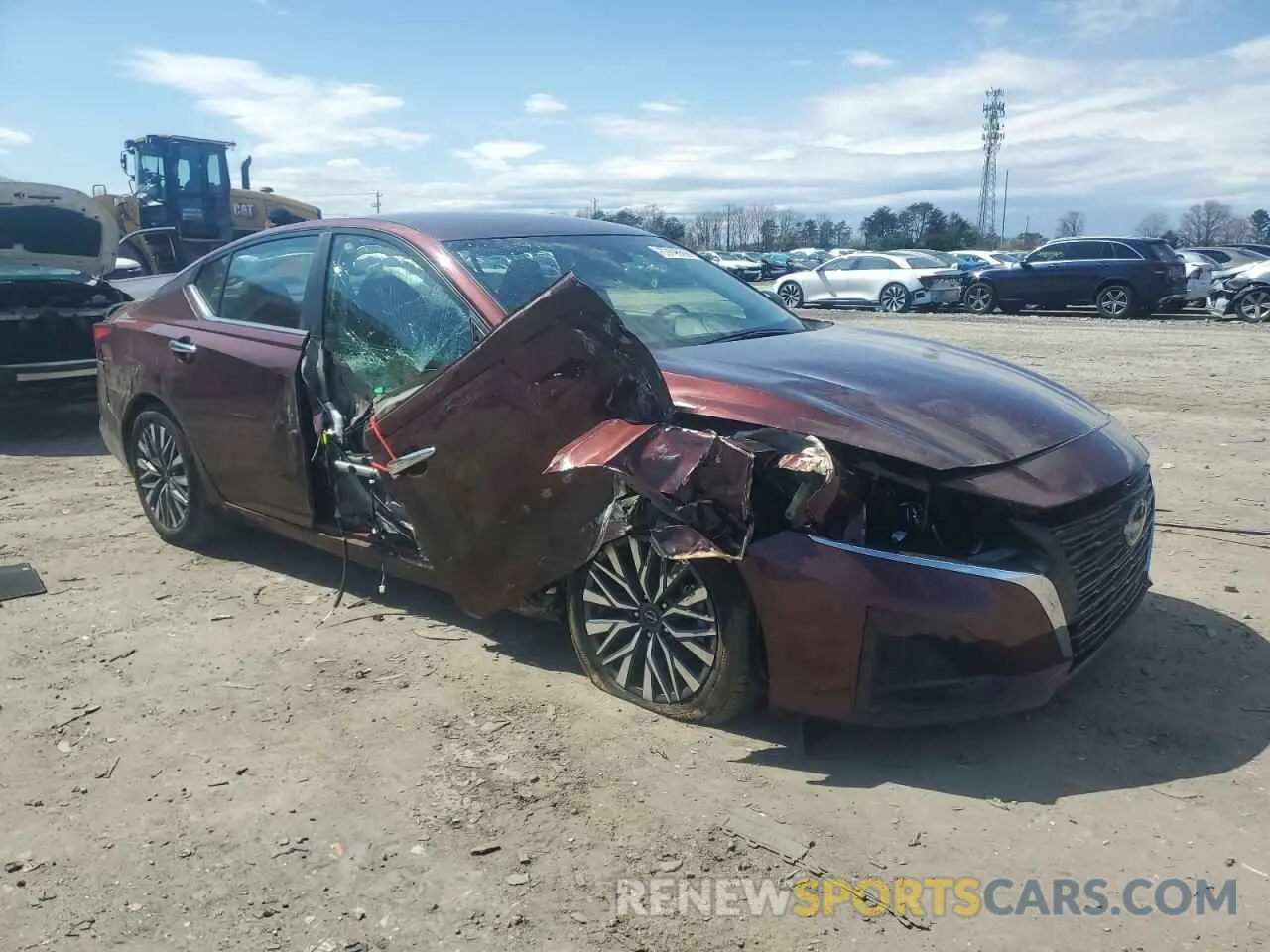 4 fotografías del automóvil dañado 1N4BL4DV0SN333968 NISSAN ALTIMA 2025