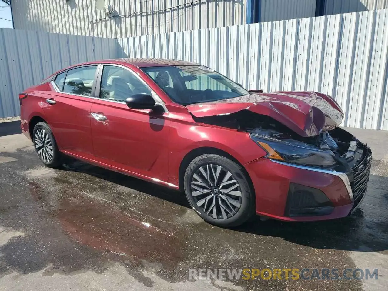 4 fotografías del automóvil dañado 1N4BL4DV1SN305483 NISSAN ALTIMA 2025