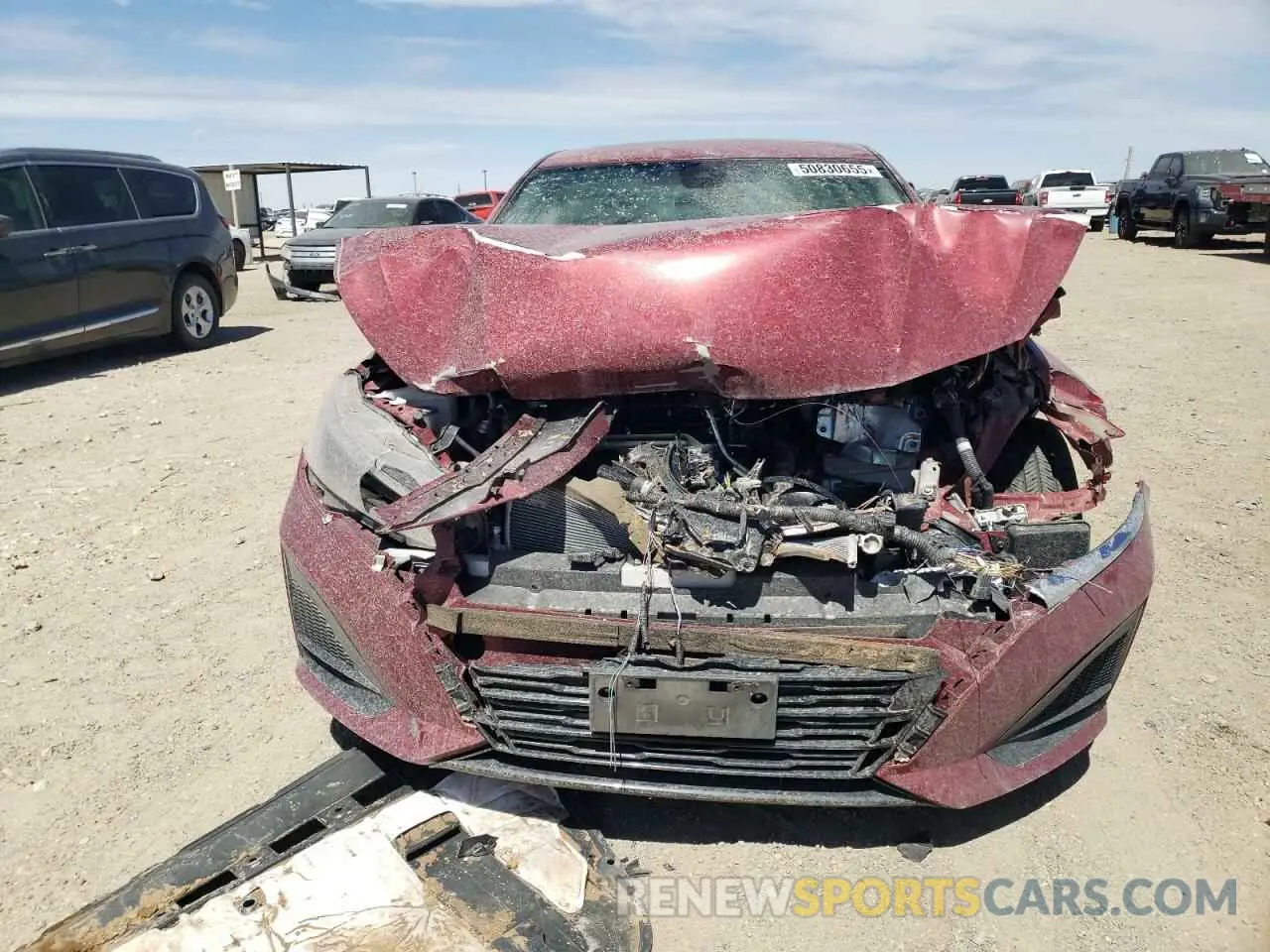 5 fotografías del automóvil dañado 1N4BL4DV1SN307721 NISSAN ALTIMA 2025