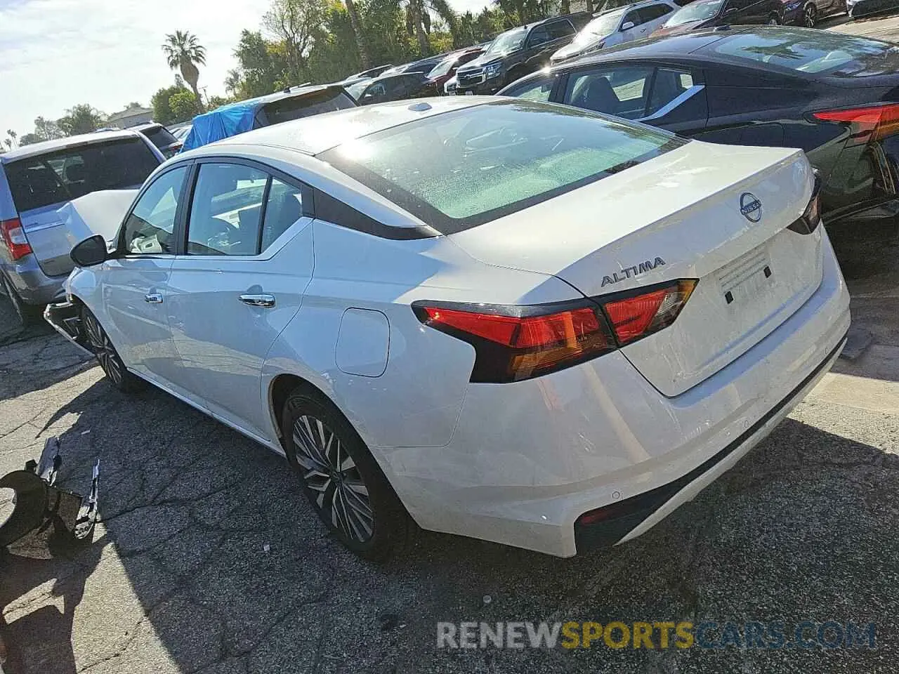 2 fotografías del automóvil dañado 1N4BL4DV1SN340704 NISSAN ALTIMA 2025