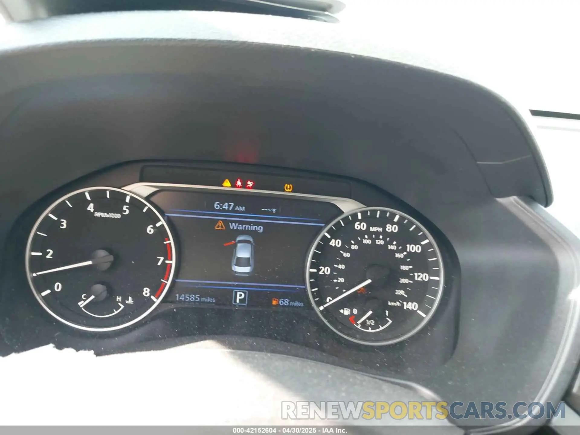 7 fotografías del automóvil dañado 1N4BL4DV2SN307873 NISSAN ALTIMA 2025