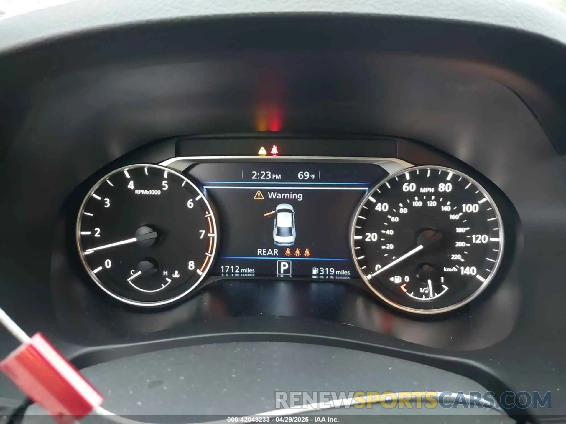 7 fotografías del automóvil dañado 1N4BL4DV3SN335052 NISSAN ALTIMA 2025