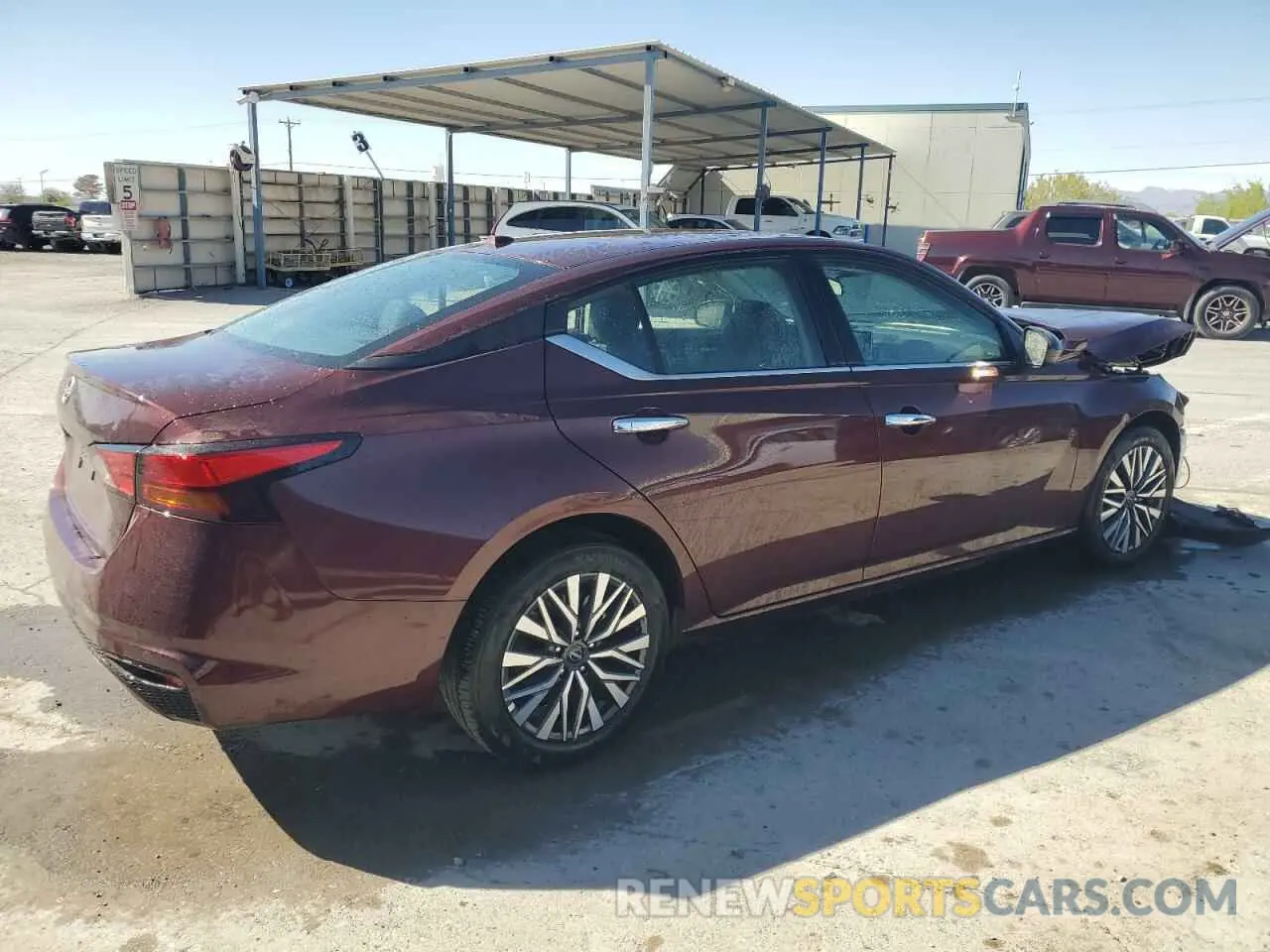 3 fotografías del automóvil dañado 1N4BL4DV4SN310385 NISSAN ALTIMA 2025