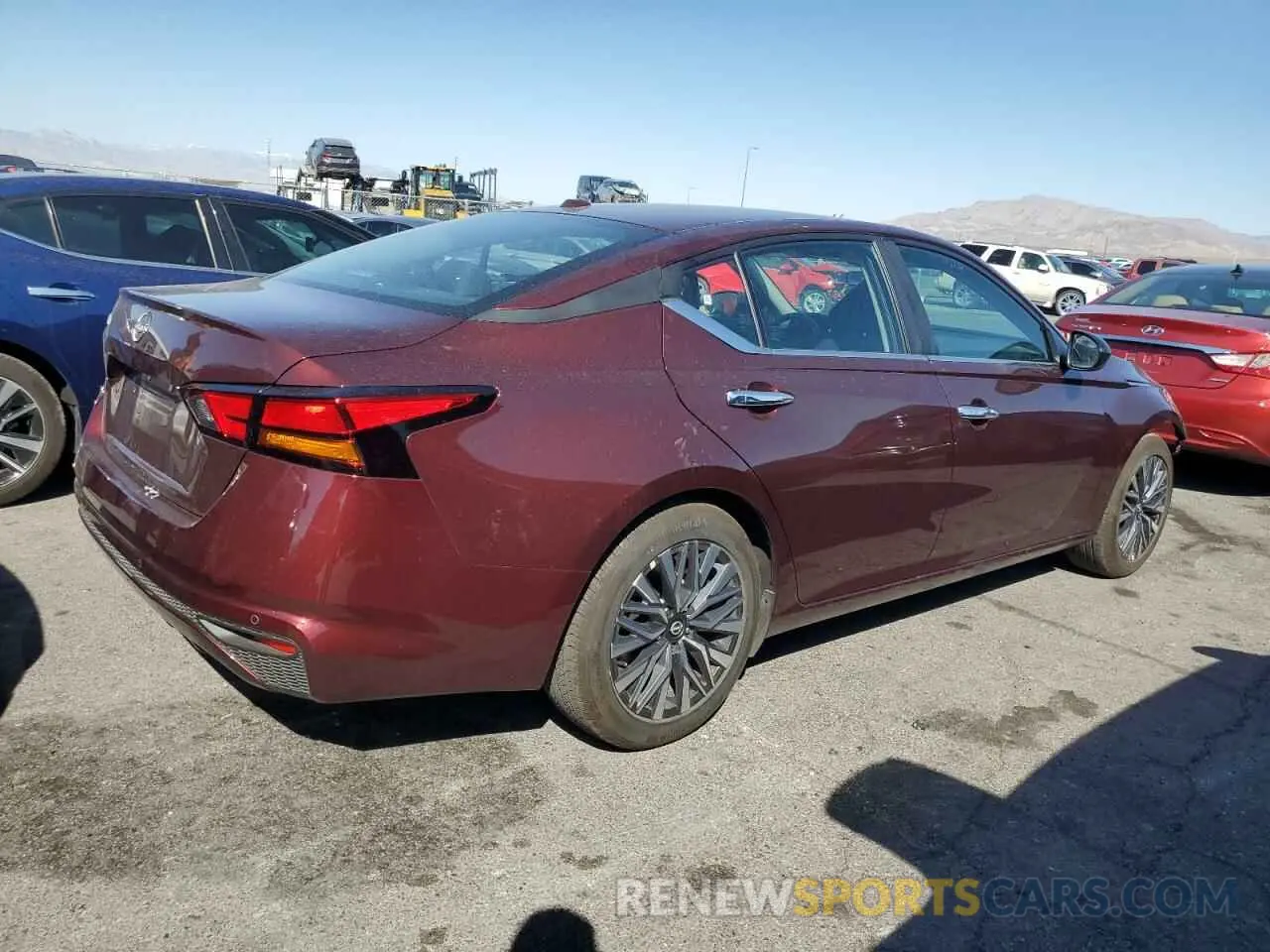 3 fotografías del automóvil dañado 1N4BL4DV4SN363846 NISSAN ALTIMA 2025