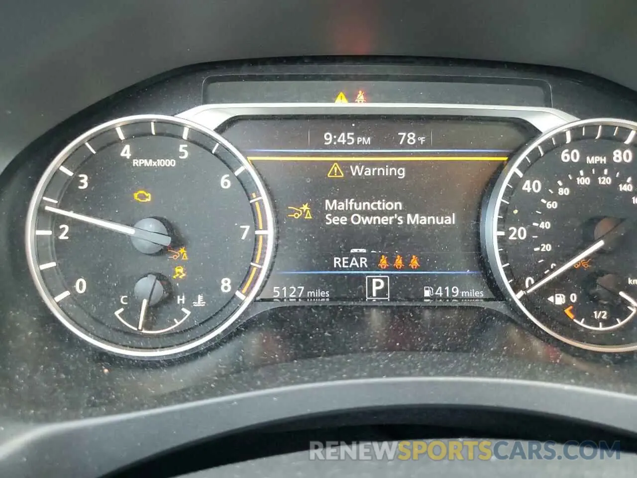 9 fotografías del automóvil dañado 1N4BL4DV4SN363846 NISSAN ALTIMA 2025