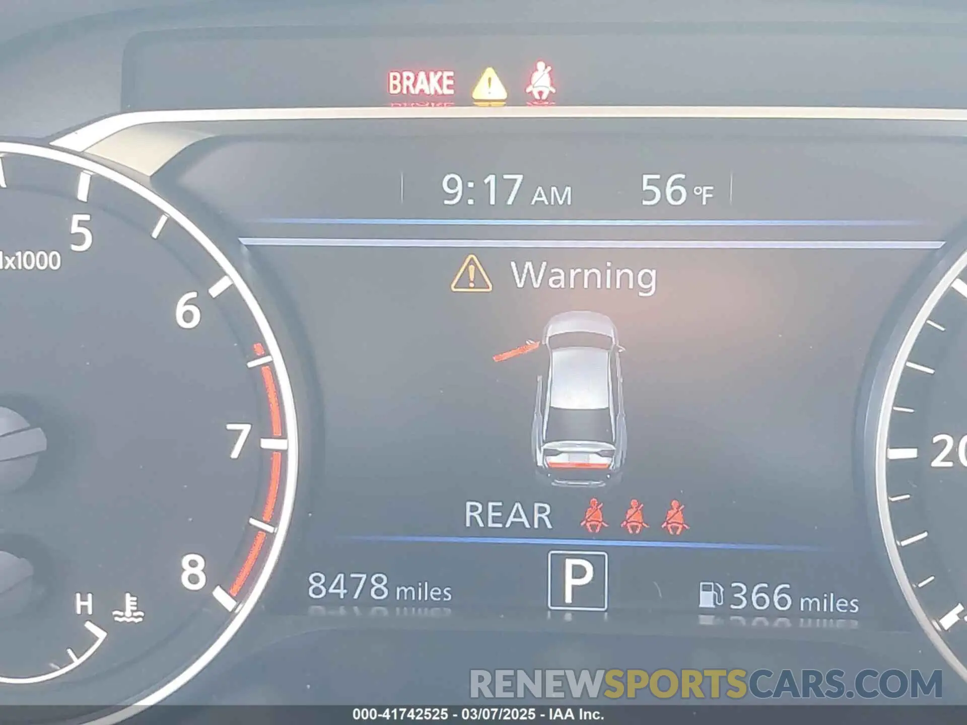 16 fotografías del automóvil dañado 1N4BL4DV6SN313725 NISSAN ALTIMA 2025