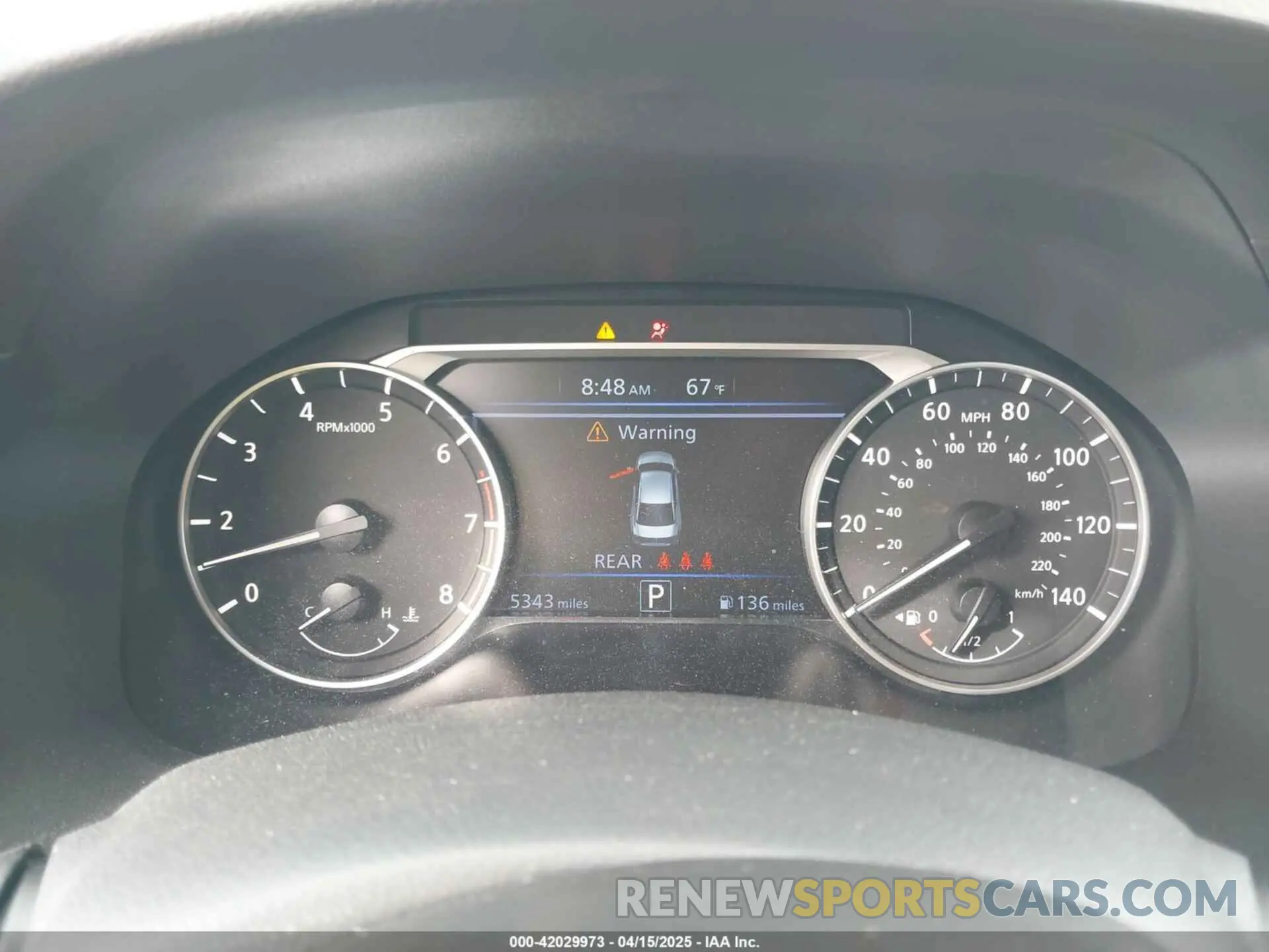 7 fotografías del automóvil dañado 1N4BL4DV6SN364206 NISSAN ALTIMA 2025