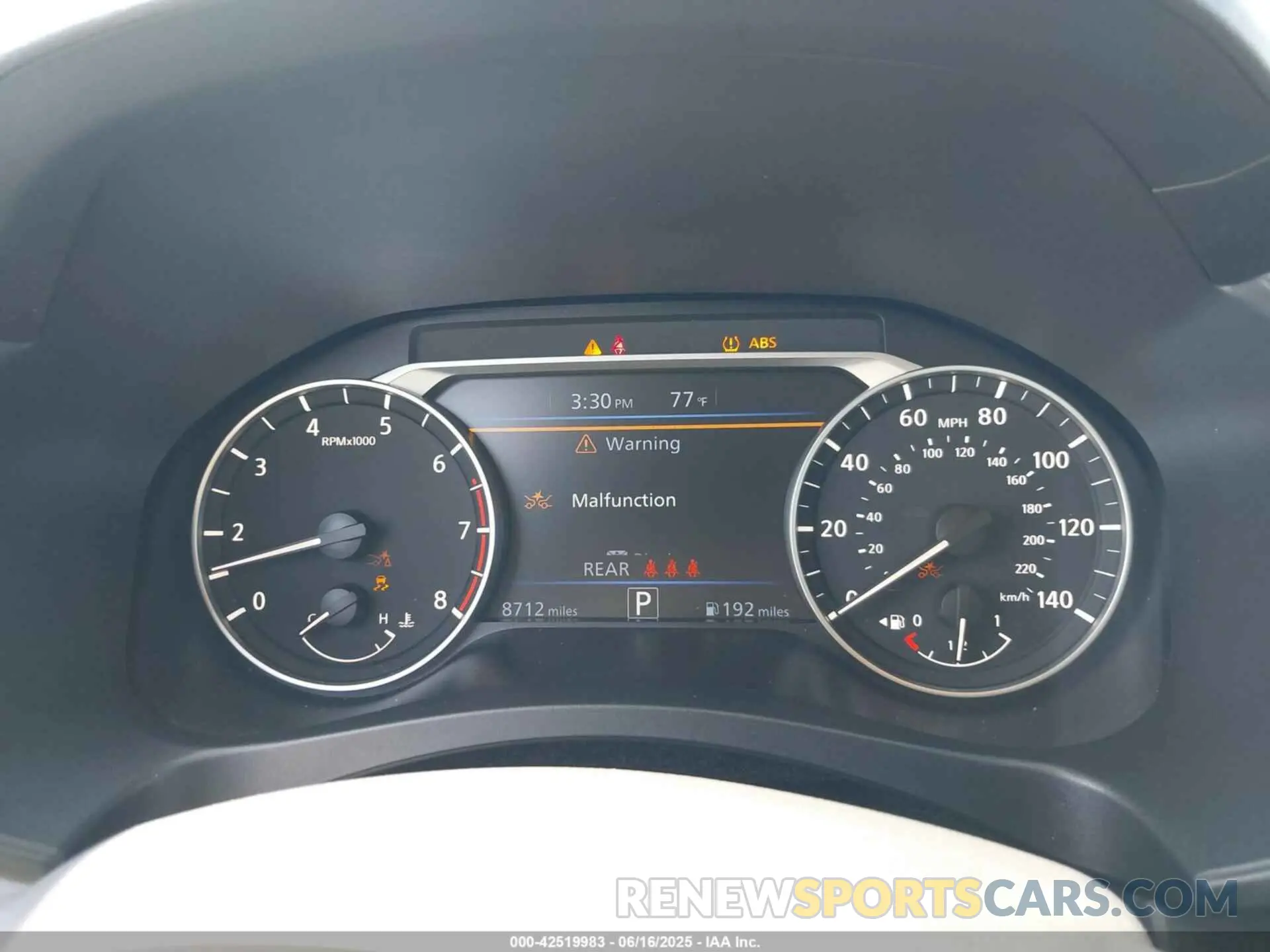 7 fotografías del automóvil dañado 1N4BL4DV6SN365033 NISSAN ALTIMA 2025