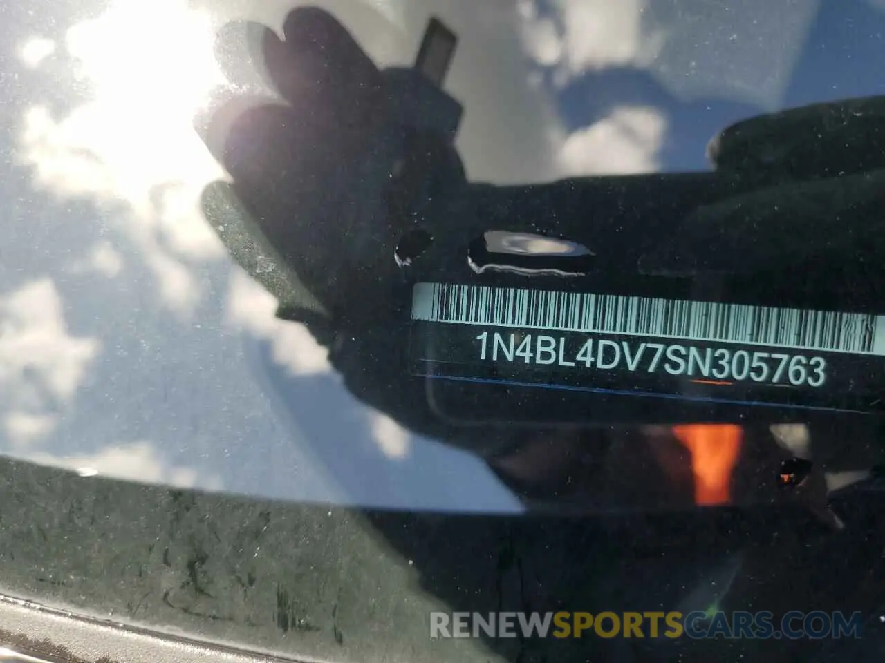 12 fotografías del automóvil dañado 1N4BL4DV7SN305763 NISSAN ALTIMA 2025