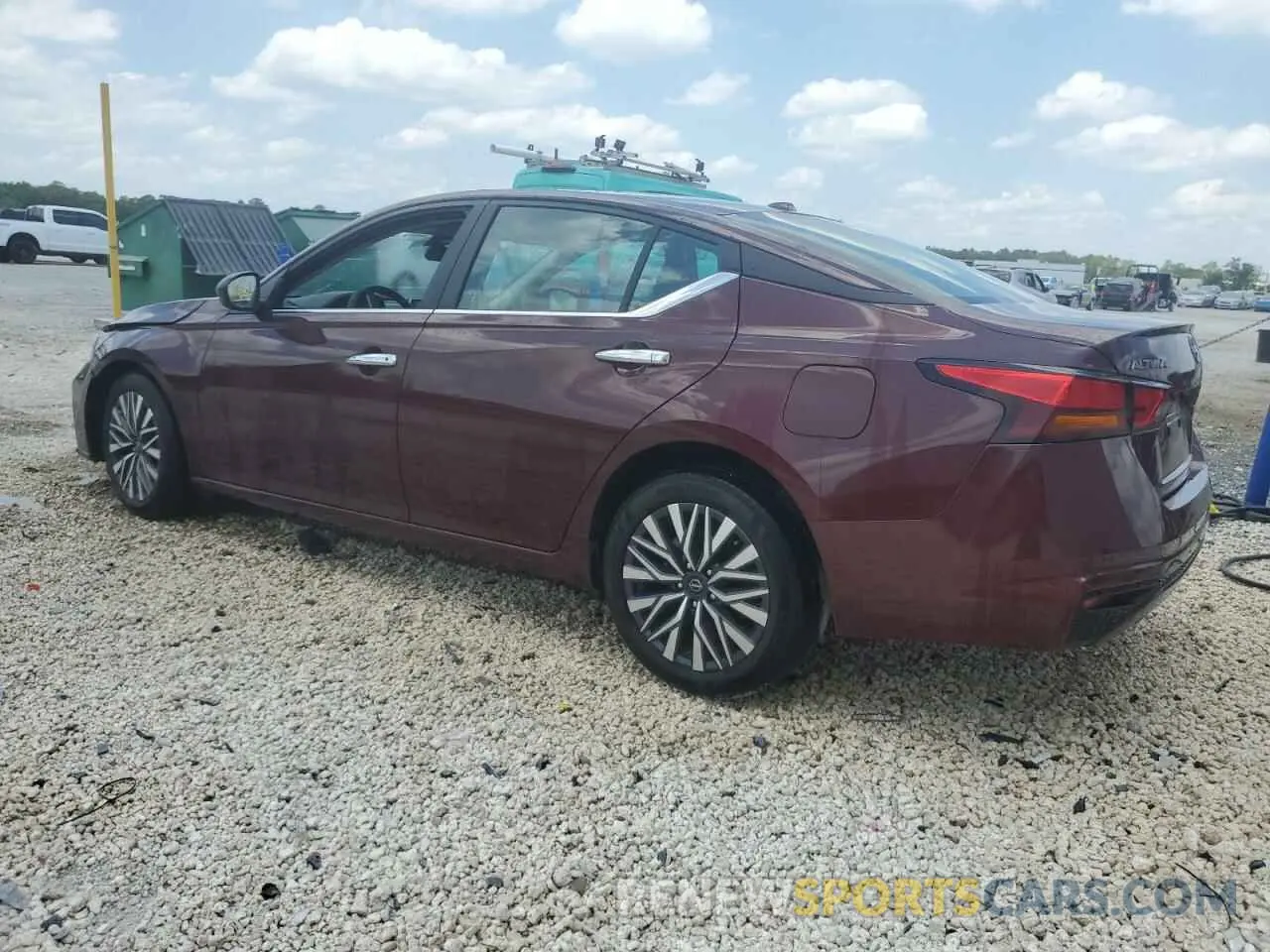 2 fotografías del automóvil dañado 1N4BL4DV9SN309023 NISSAN ALTIMA 2025