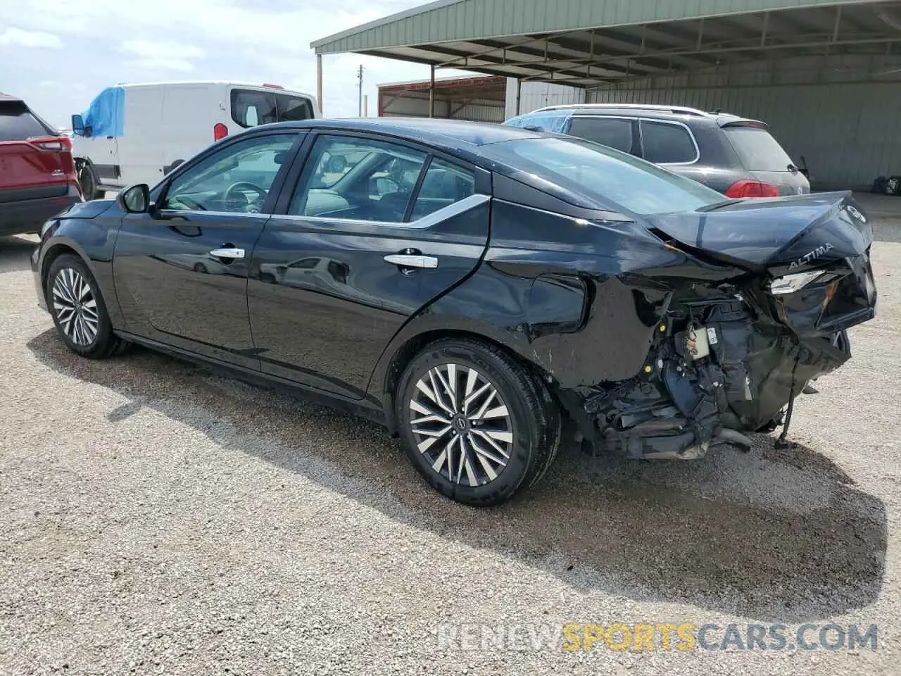 2 fotografías del automóvil dañado 1N4BL4DV9SN321995 NISSAN ALTIMA 2025