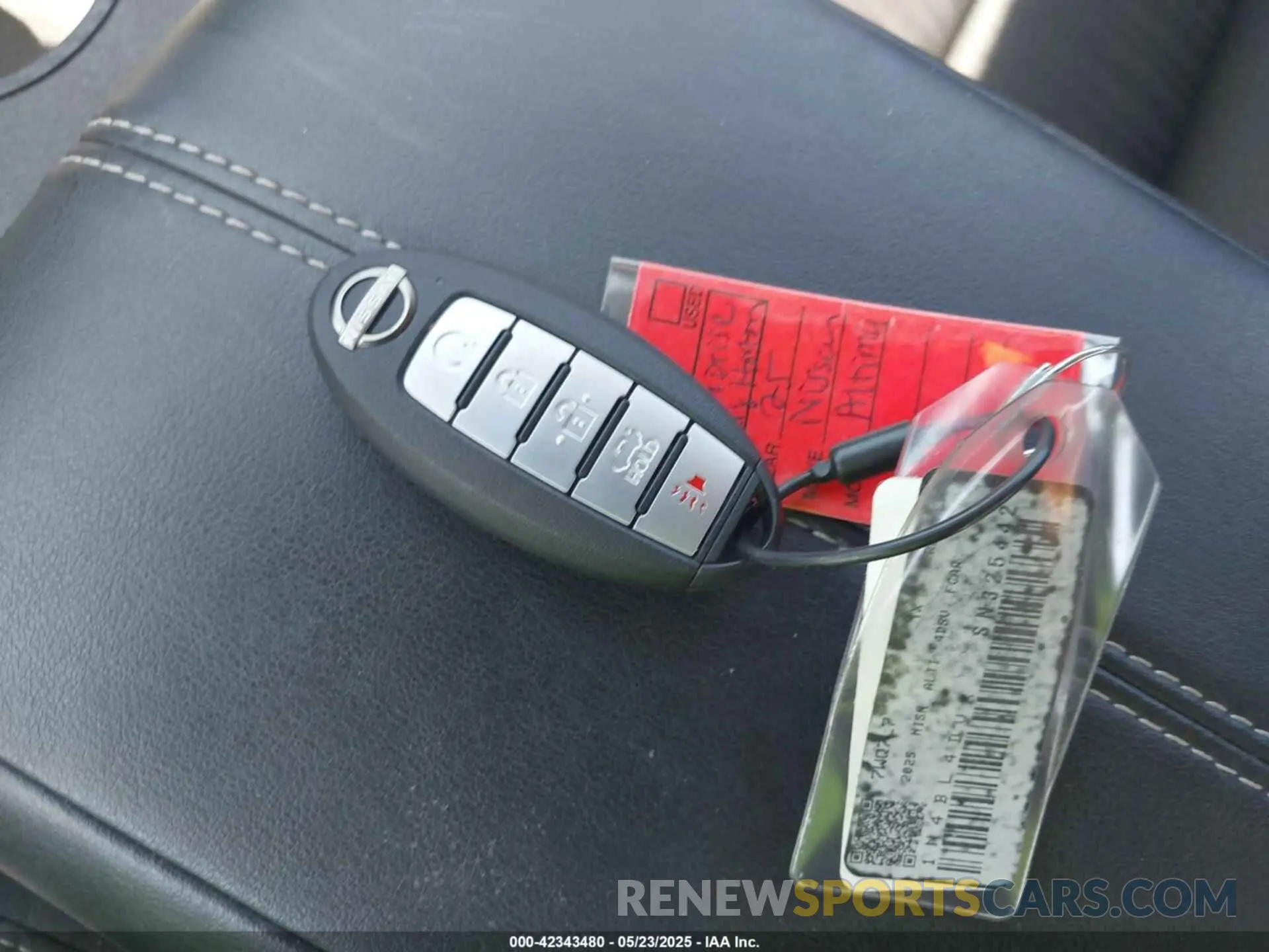 11 fotografías del automóvil dañado 1N4BL4DVXSN325442 NISSAN ALTIMA 2025