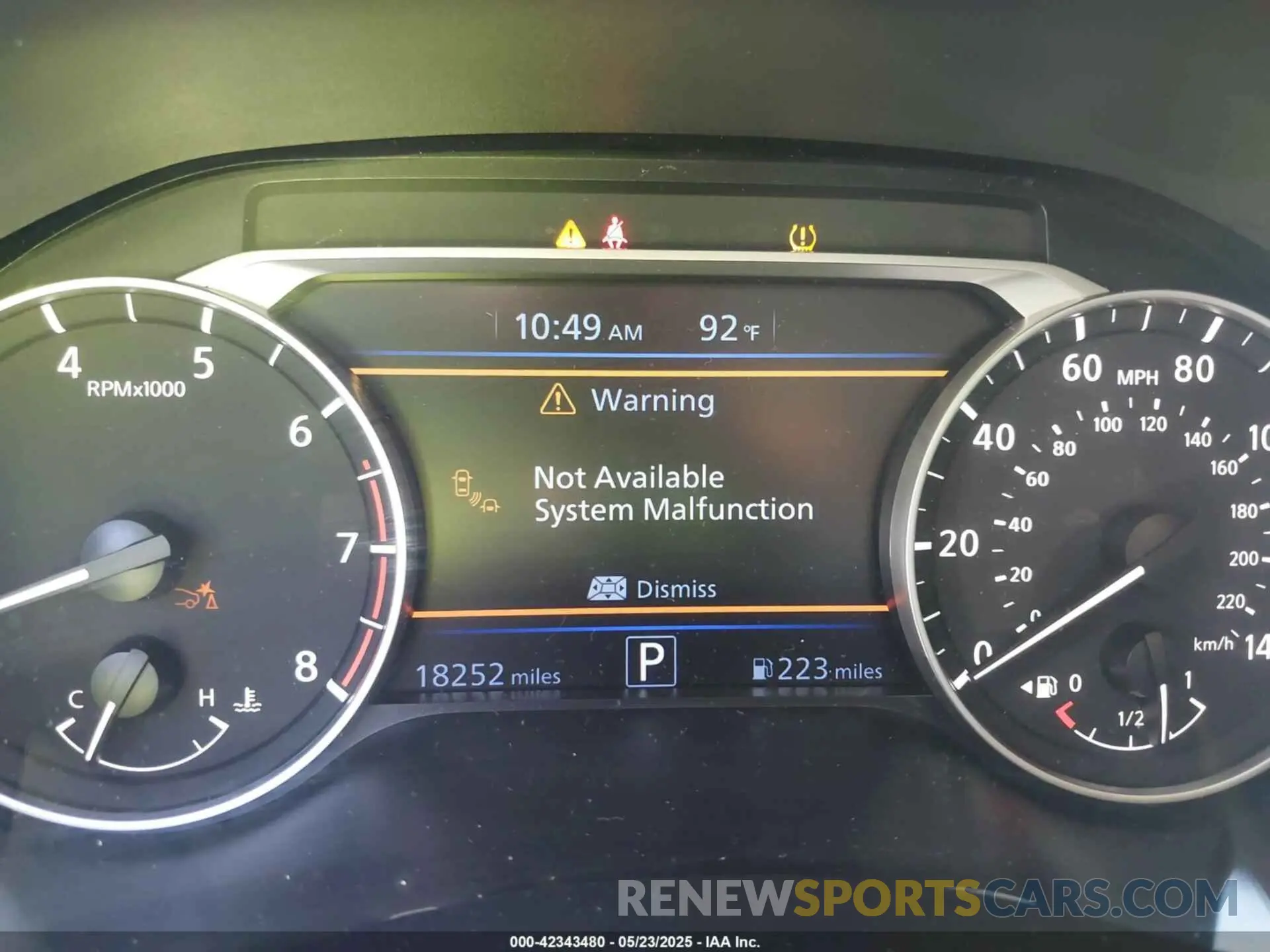 15 fotografías del automóvil dañado 1N4BL4DVXSN325442 NISSAN ALTIMA 2025