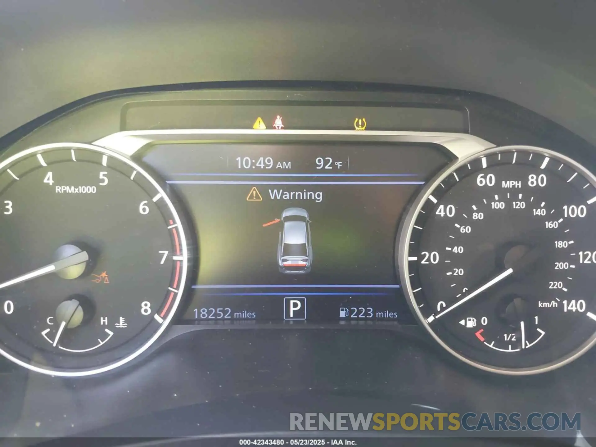 7 fotografías del automóvil dañado 1N4BL4DVXSN325442 NISSAN ALTIMA 2025